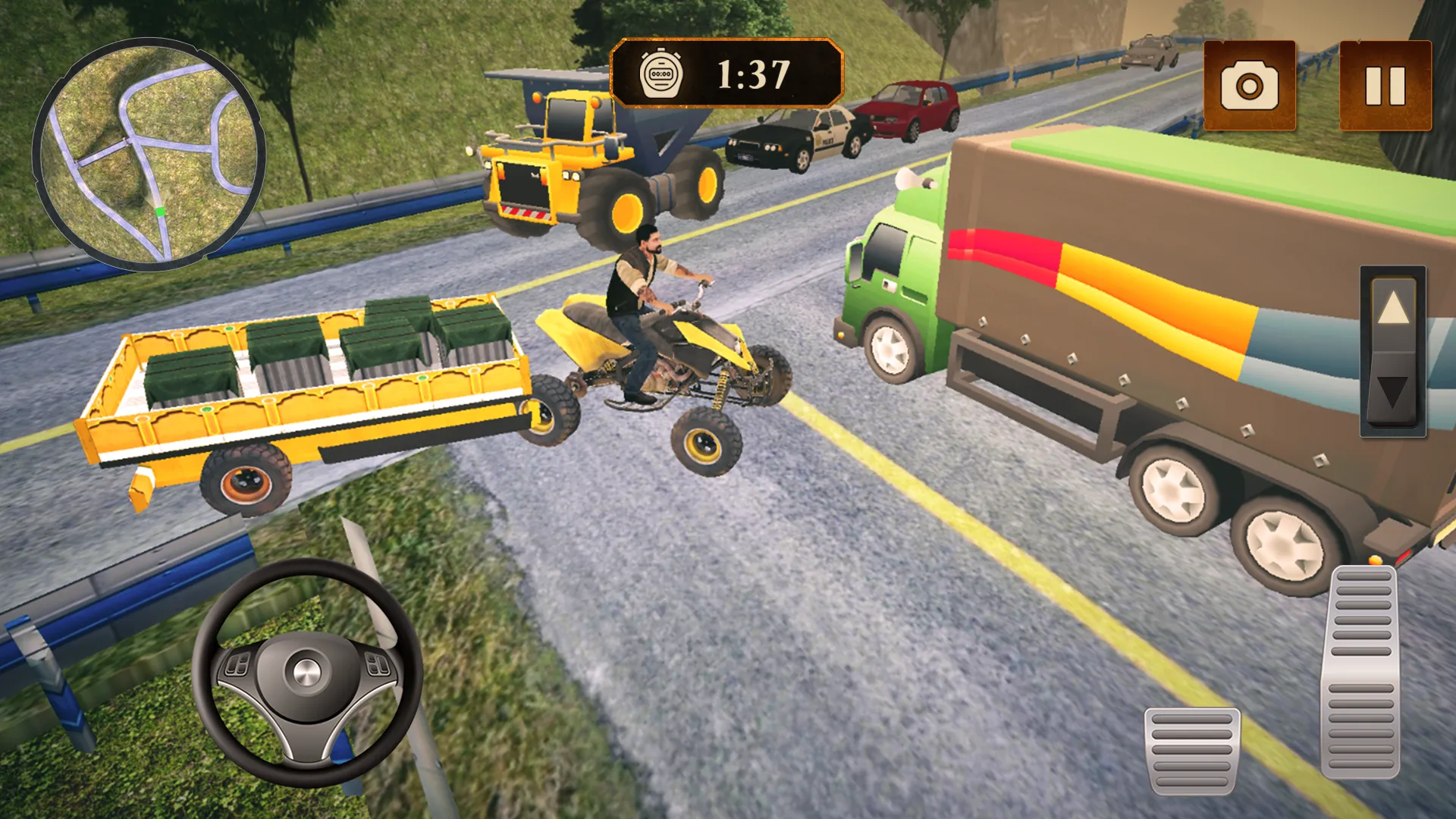 Offroad Quad Bike Transport 3D | Indus Appstore | Screenshot