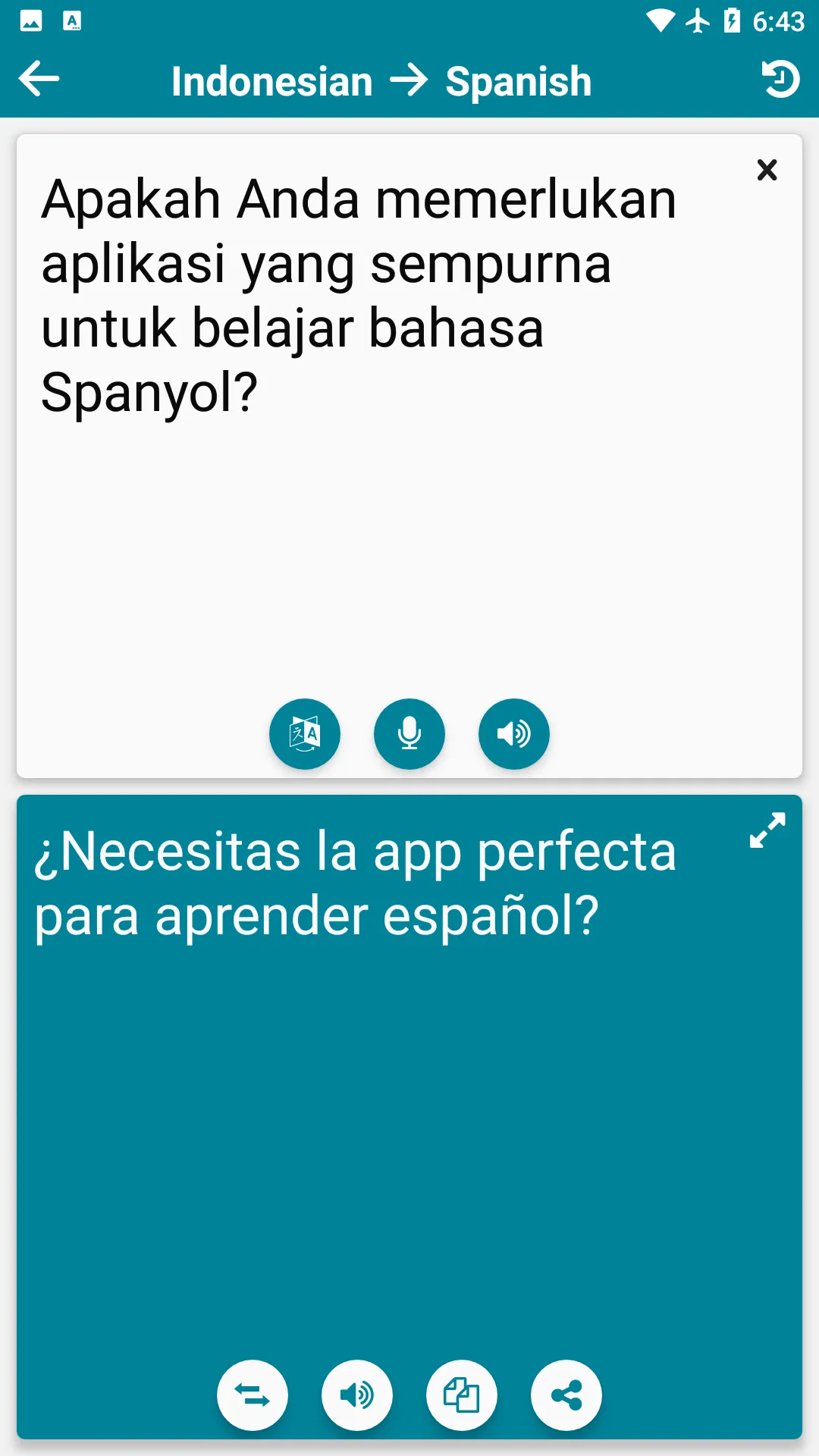 Indonesian - Spanish | Indus Appstore | Screenshot