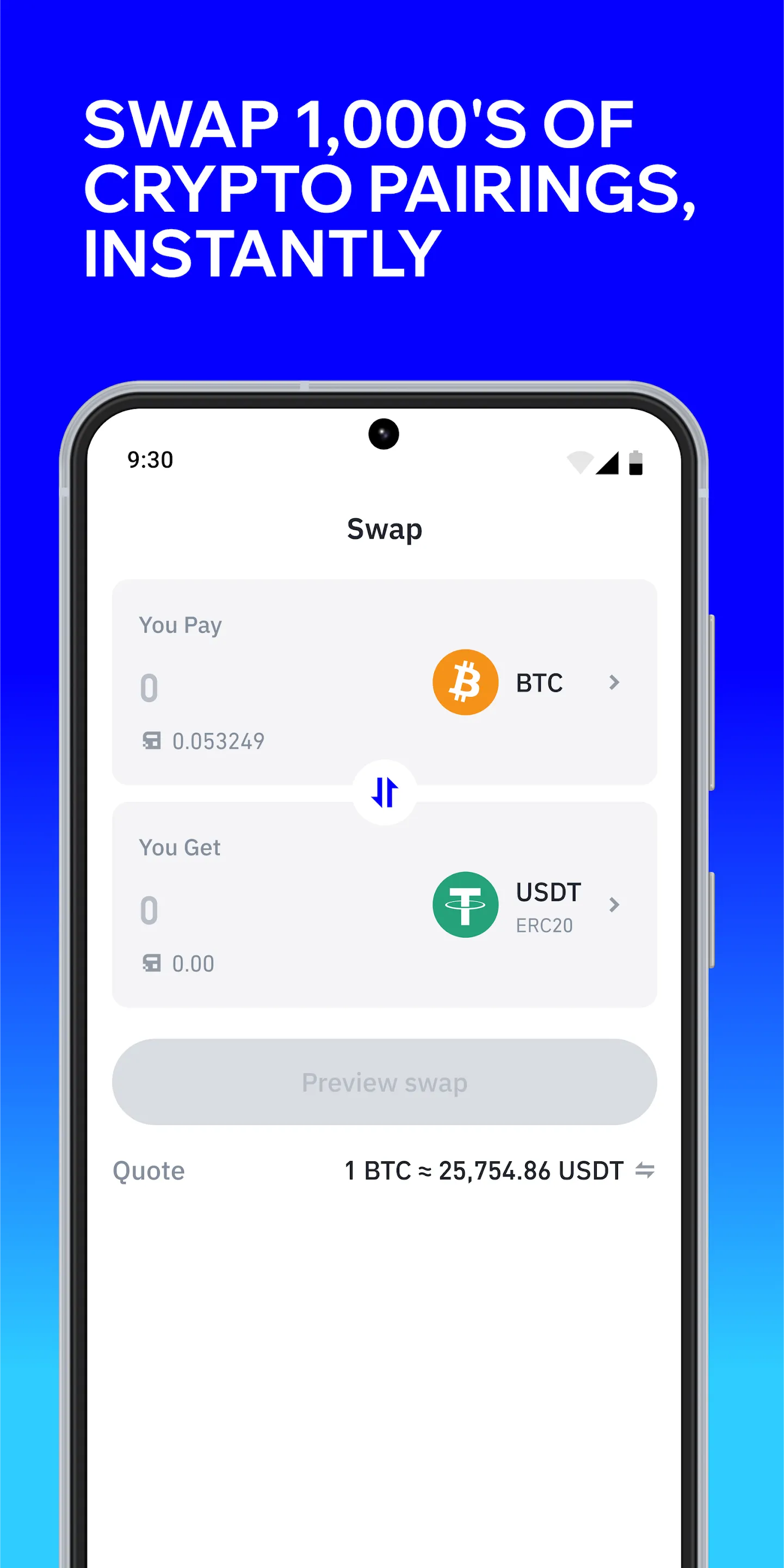 Trust: Crypto & Bitcoin Wallet | Indus Appstore | Screenshot