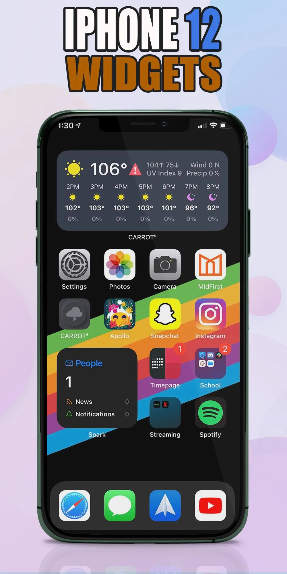 Phone 12 Launcher, theme for P | Indus Appstore | Screenshot