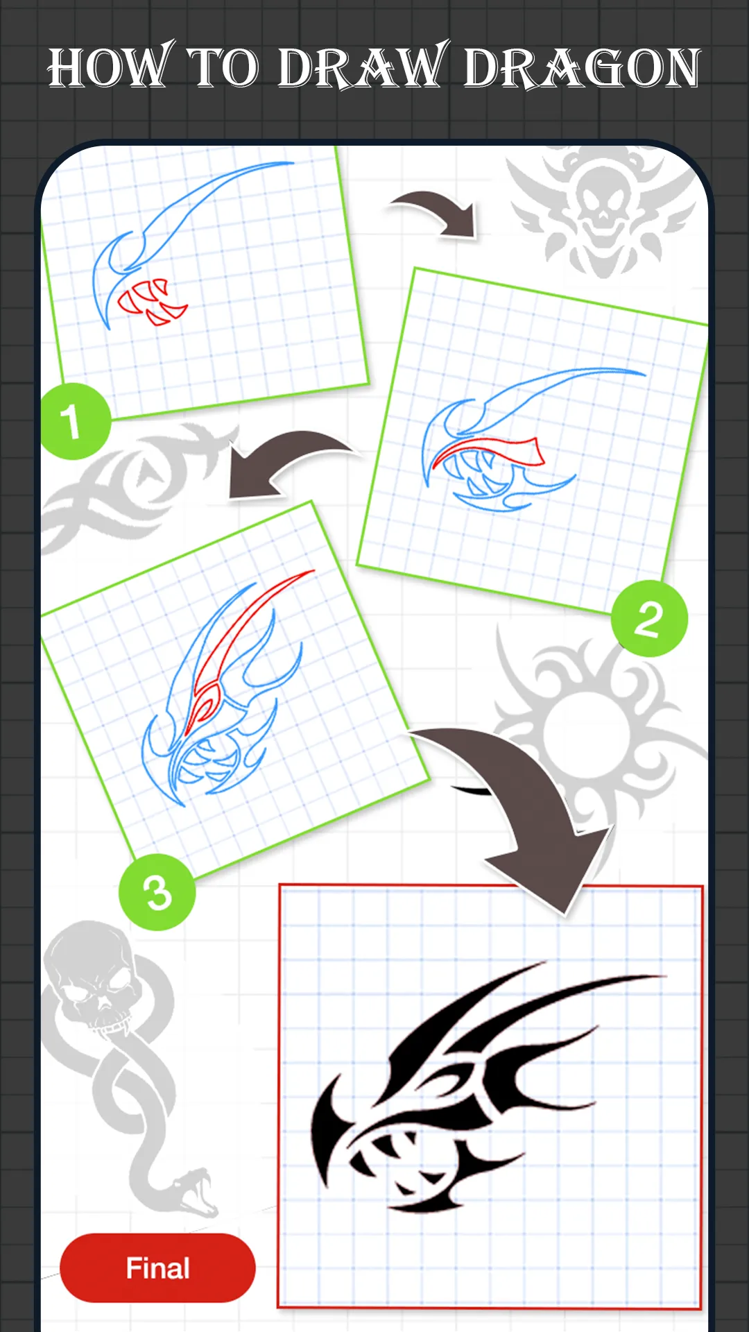 Draw Tattoo Designs | Indus Appstore | Screenshot