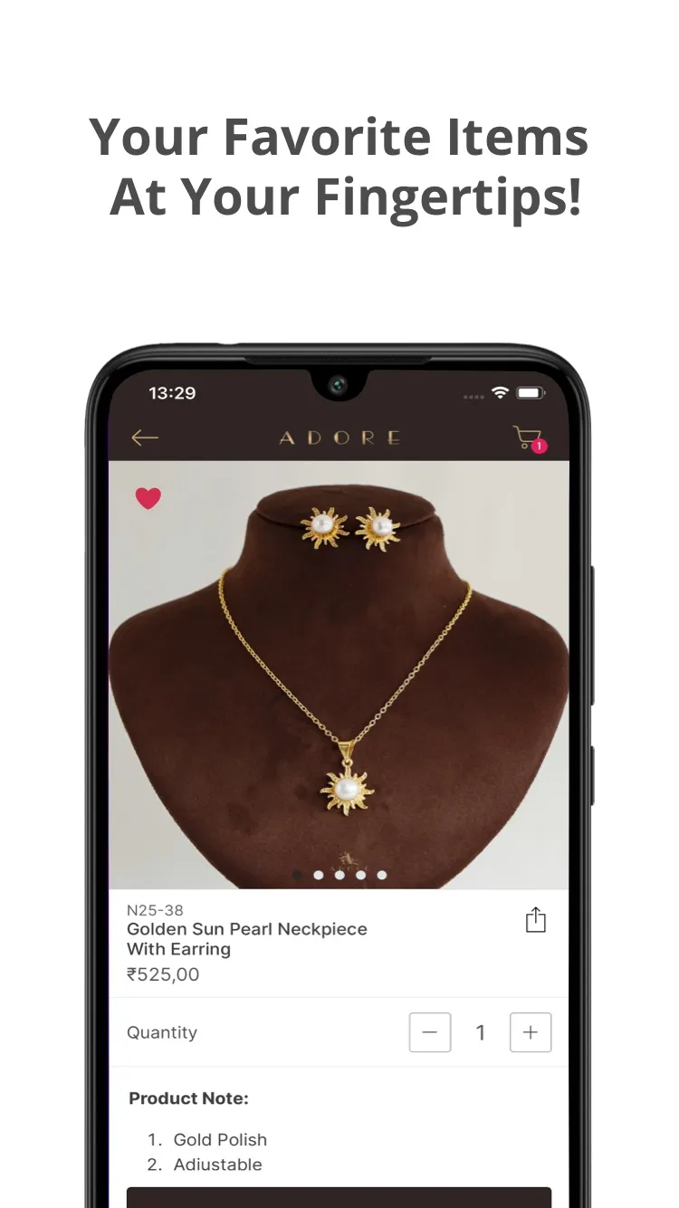 Adore By Priyanka | Indus Appstore | Screenshot