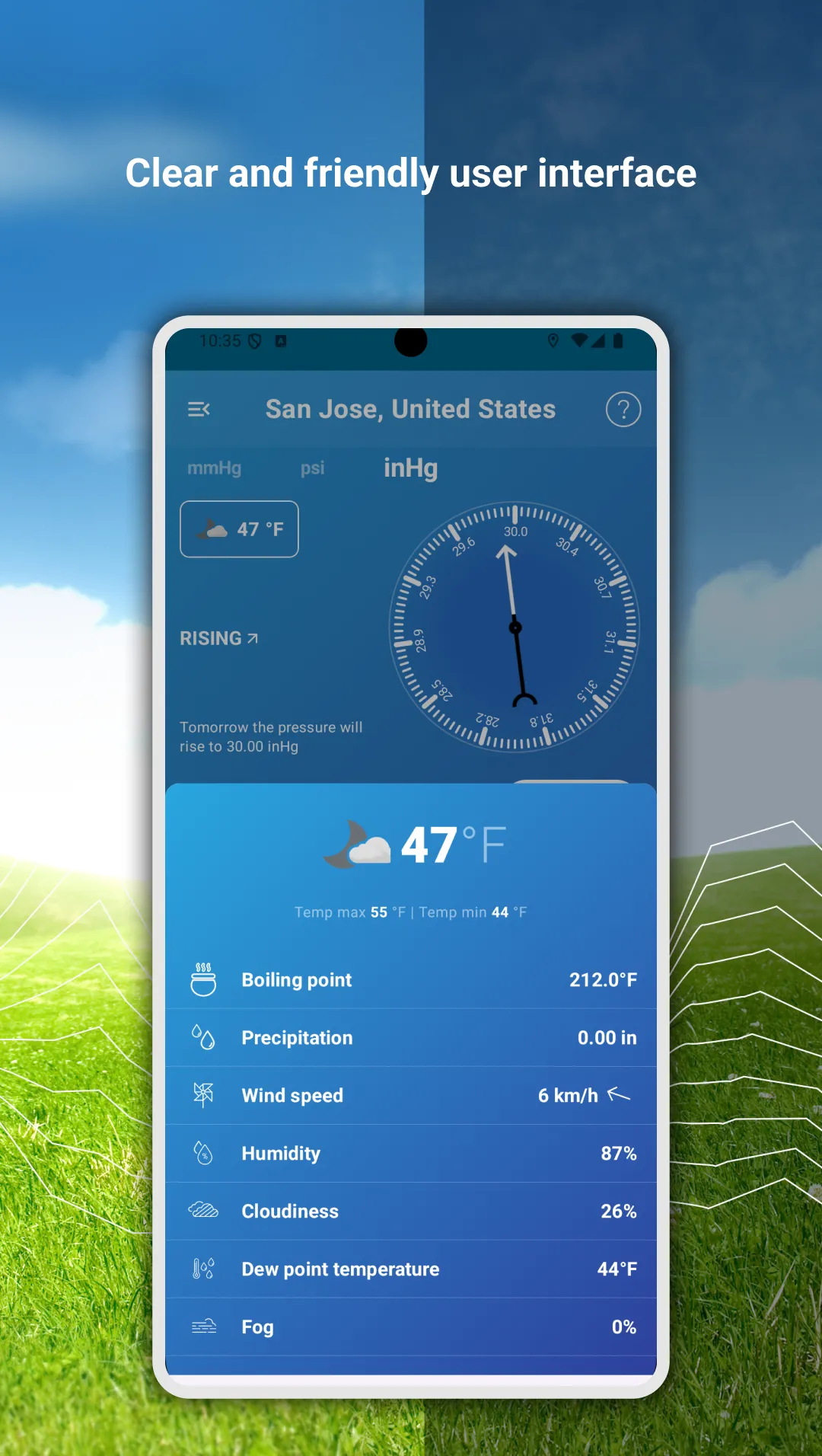 My Barometer and Altimeter | Indus Appstore | Screenshot