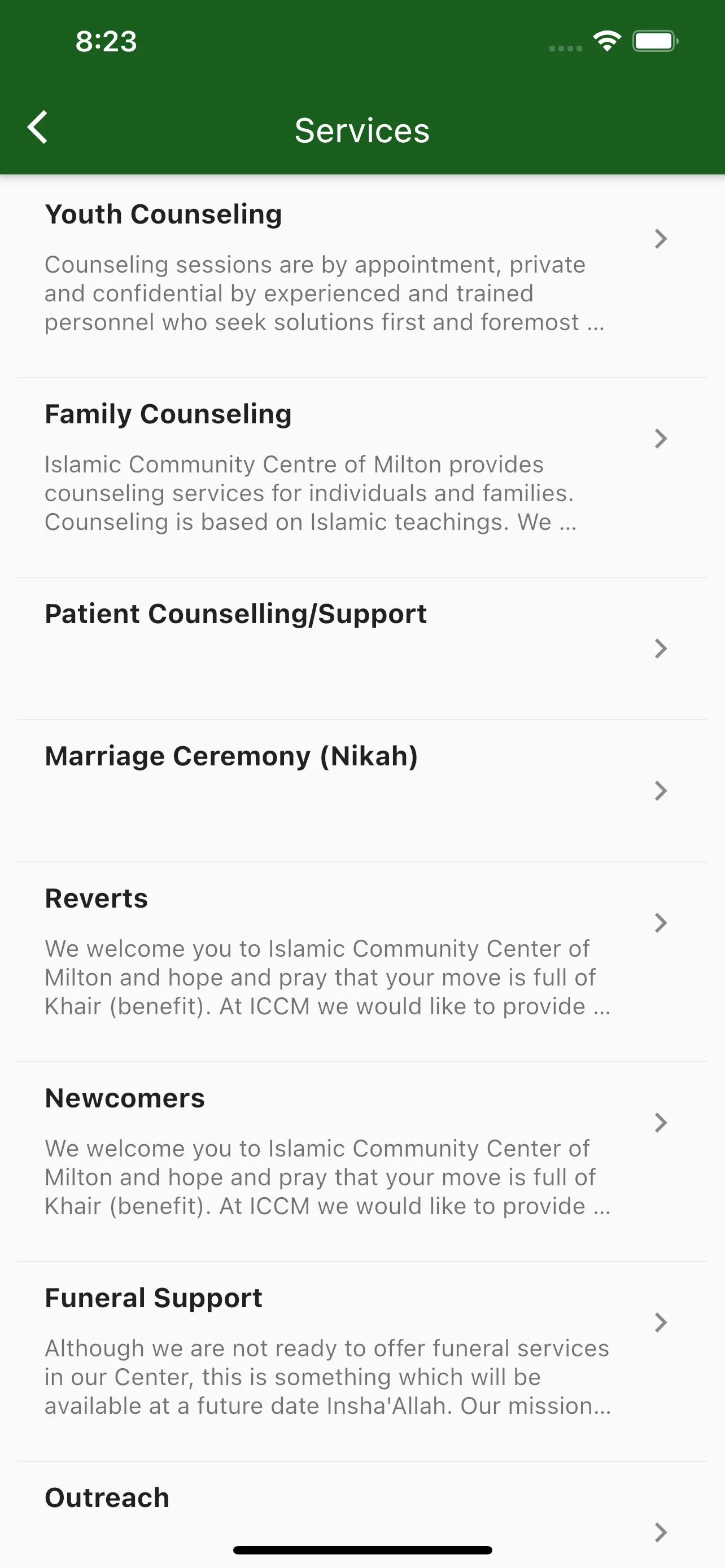 ICNA Milton | Indus Appstore | Screenshot