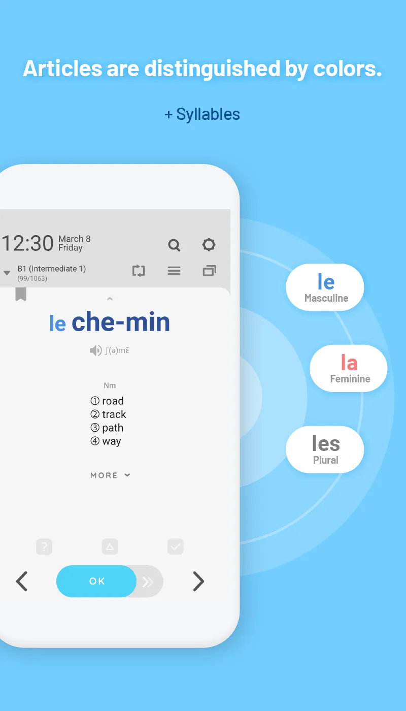 WordBit French (for English) | Indus Appstore | Screenshot