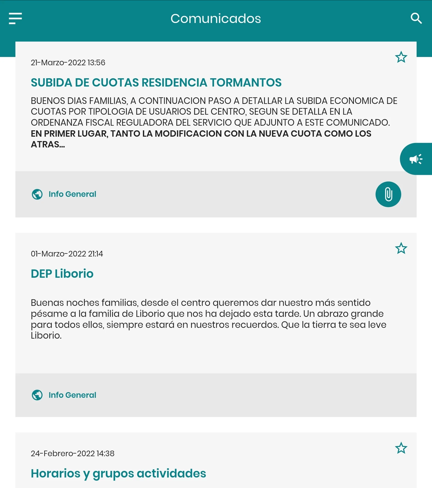 Residencia  Mayores Tormantos | Indus Appstore | Screenshot