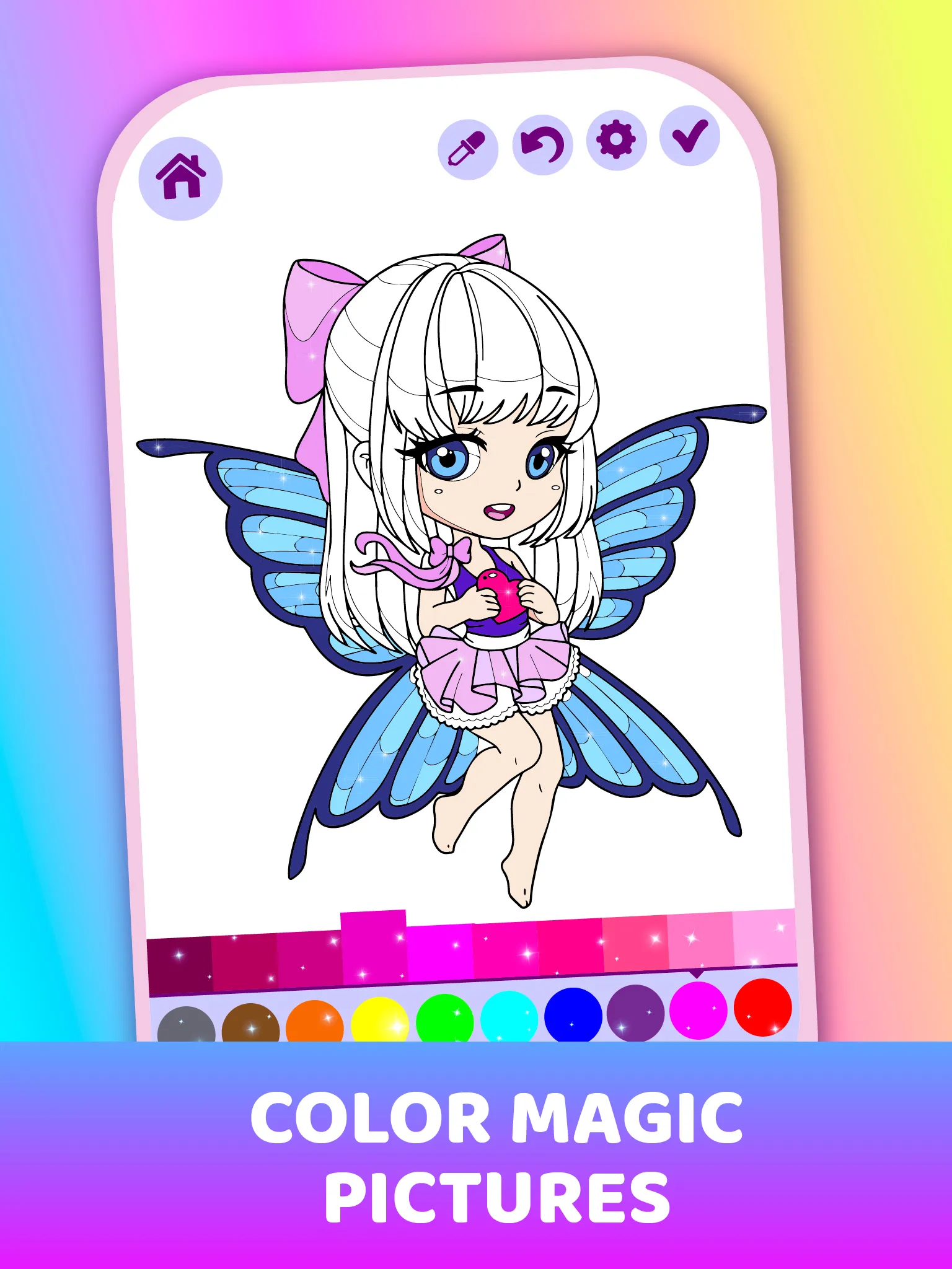 Fairies Coloring Book for Kids | Indus Appstore | Screenshot