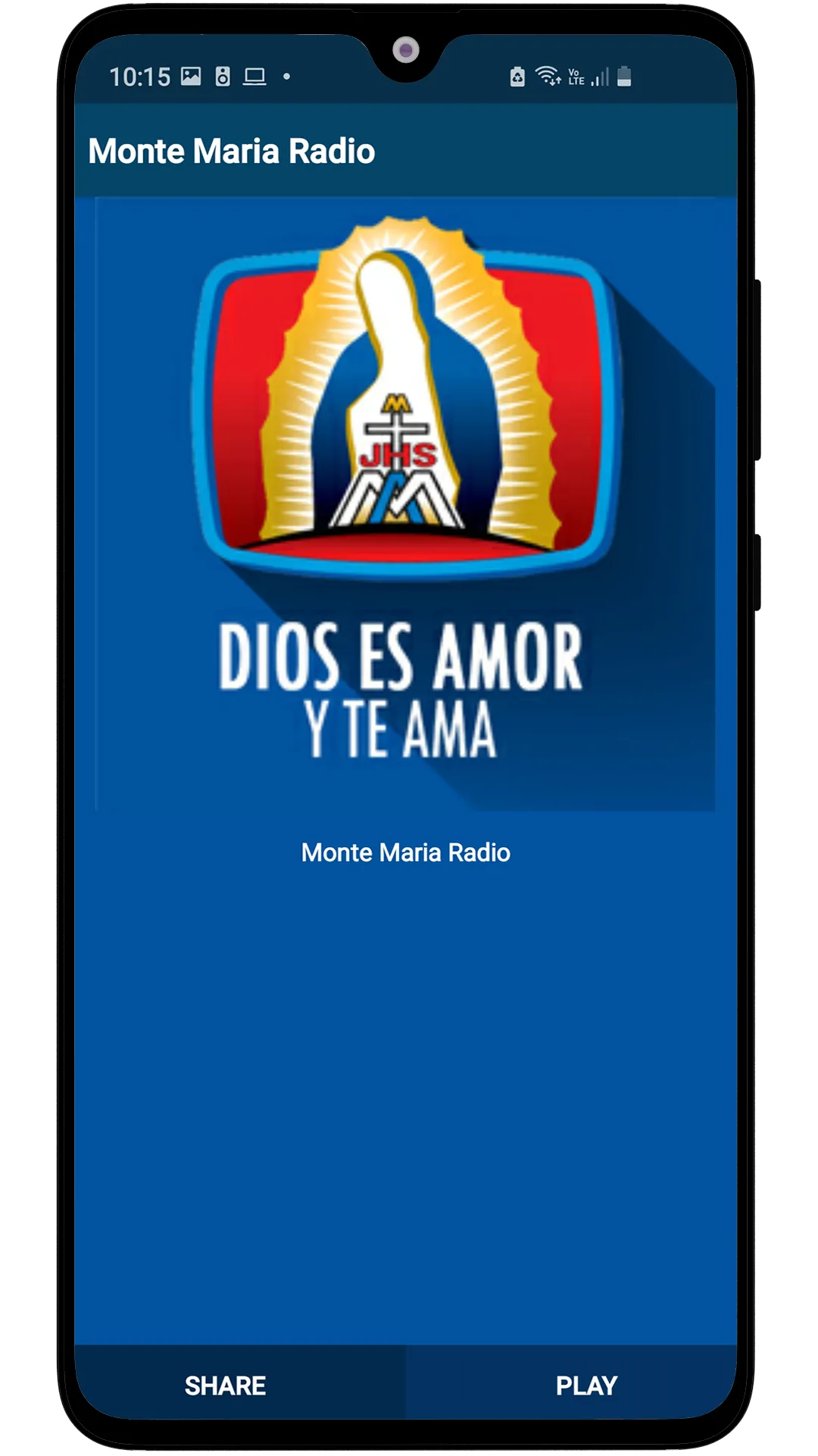 Monte Maria Radio | Indus Appstore | Screenshot