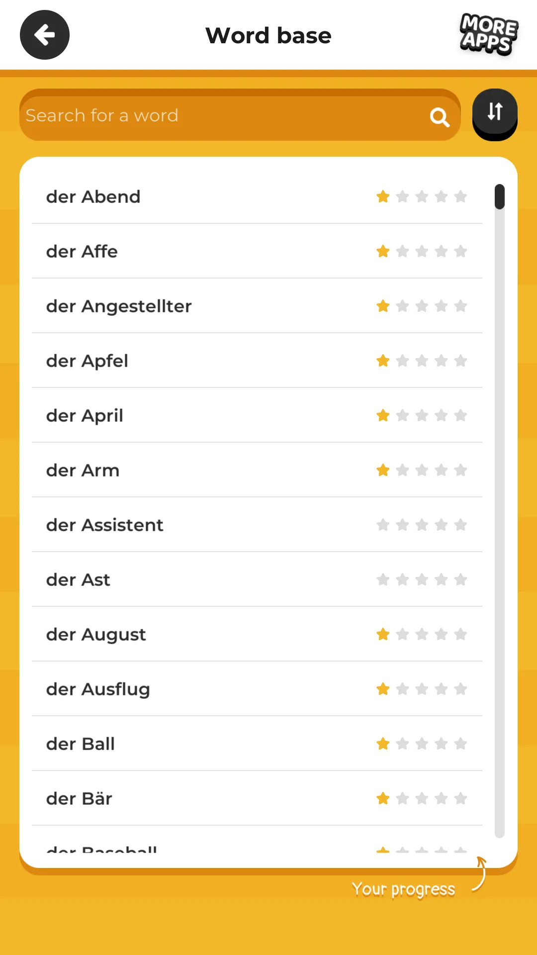 Der Die Das | Indus Appstore | Screenshot