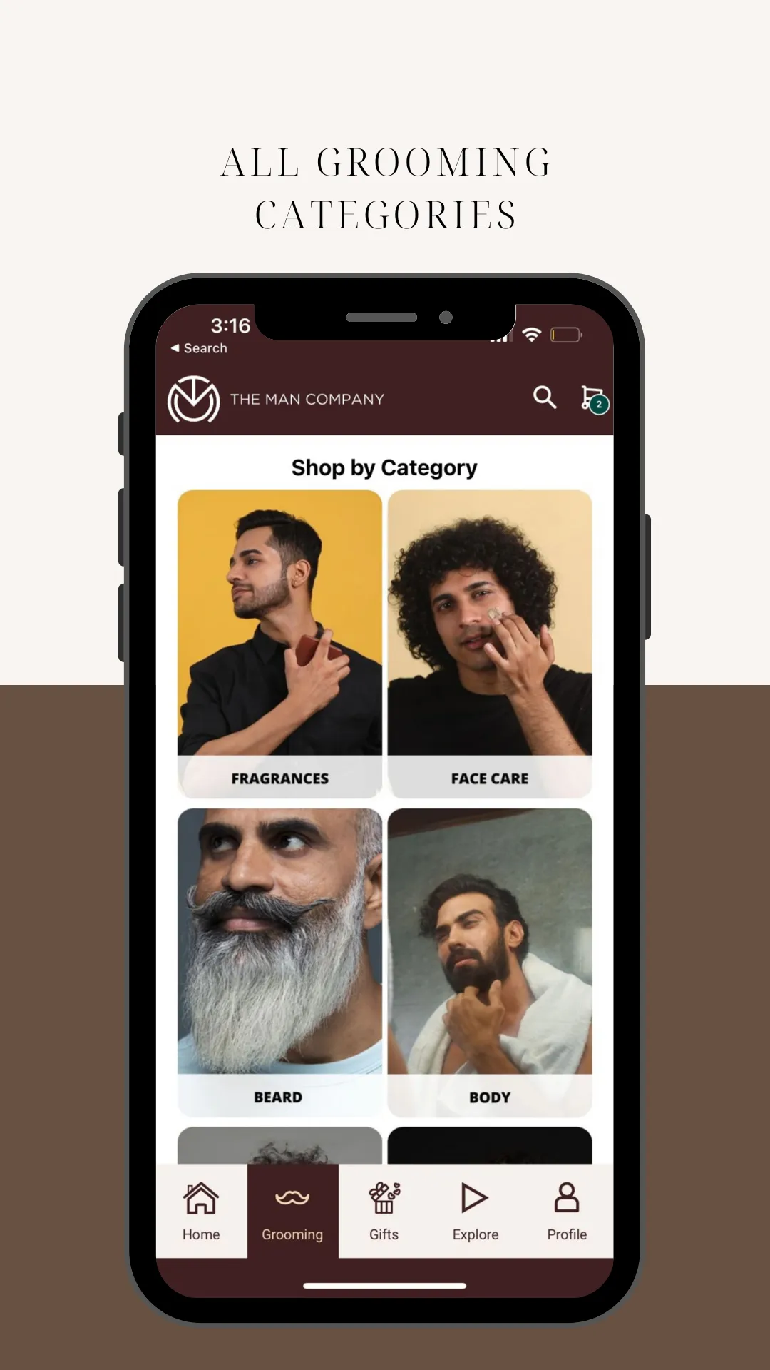The Man Company | Indus Appstore | Screenshot