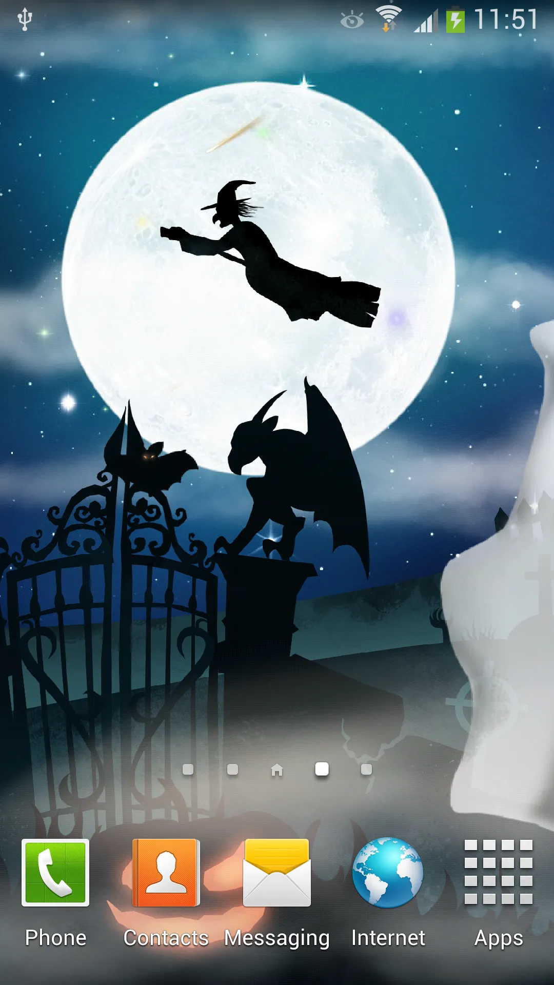 Halloween Night Live Wallpaper | Indus Appstore | Screenshot