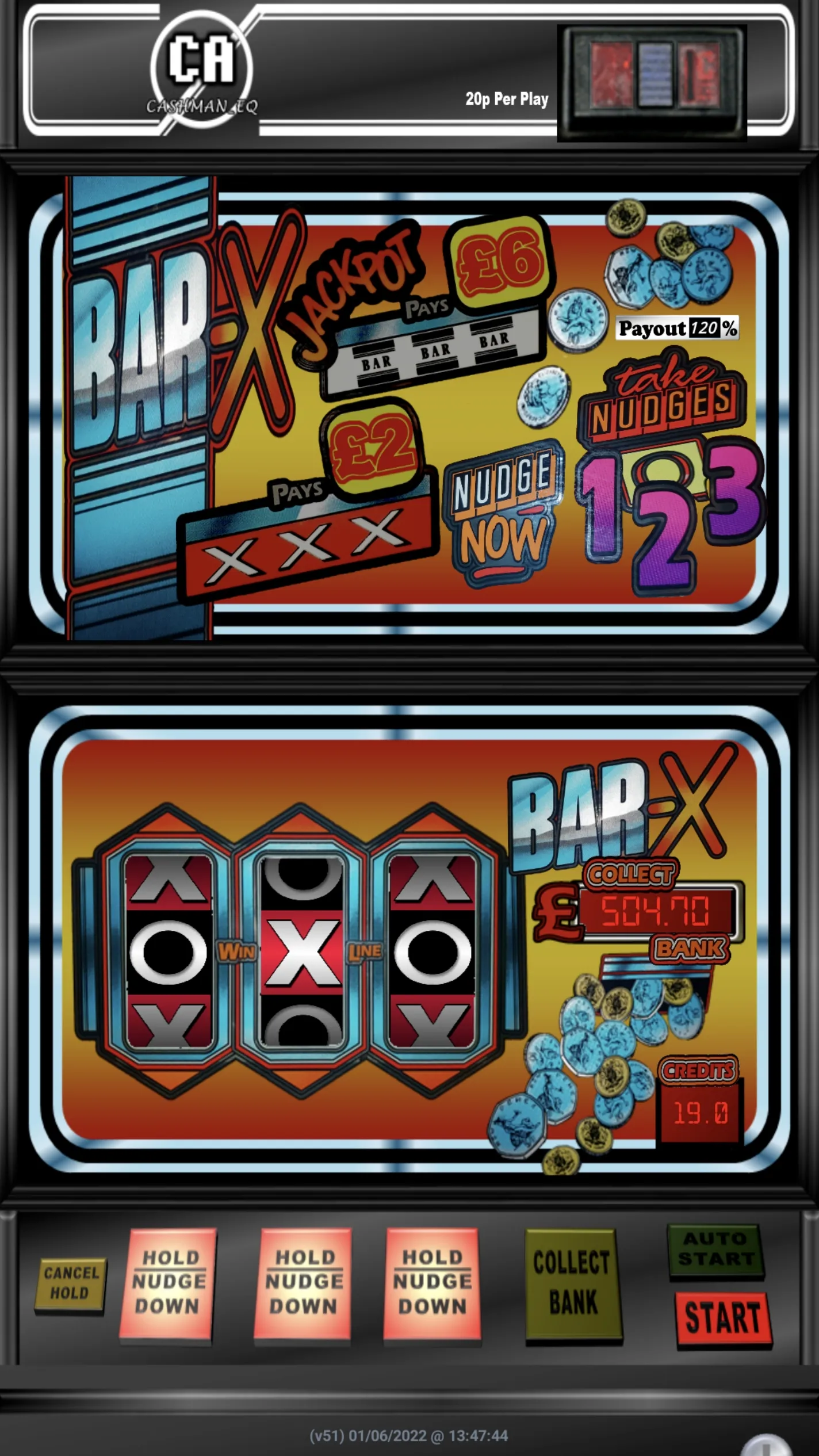 Bar X Slot UK Slot Machines | Indus Appstore | Screenshot