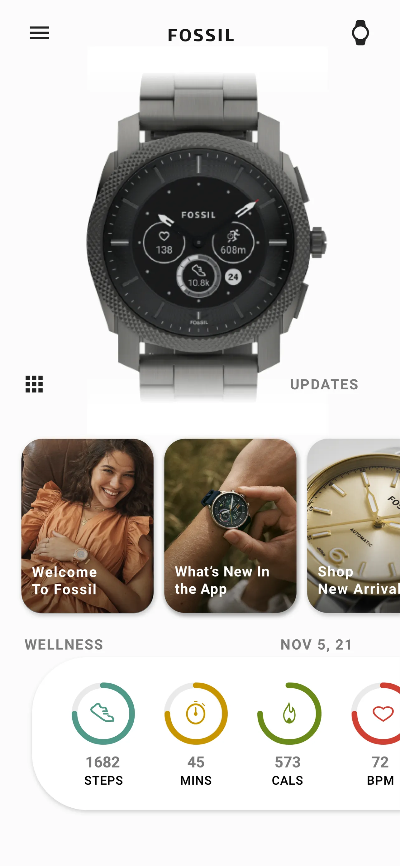 Fossil Smartwatches | Indus Appstore | Screenshot