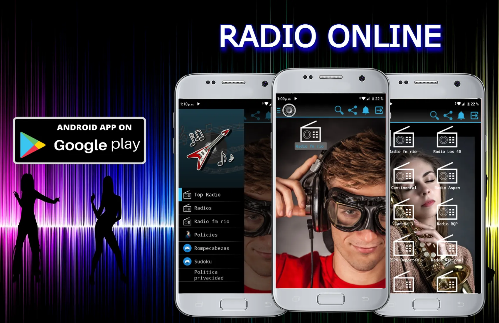 Radio fm rio 107.5 online | Indus Appstore | Screenshot