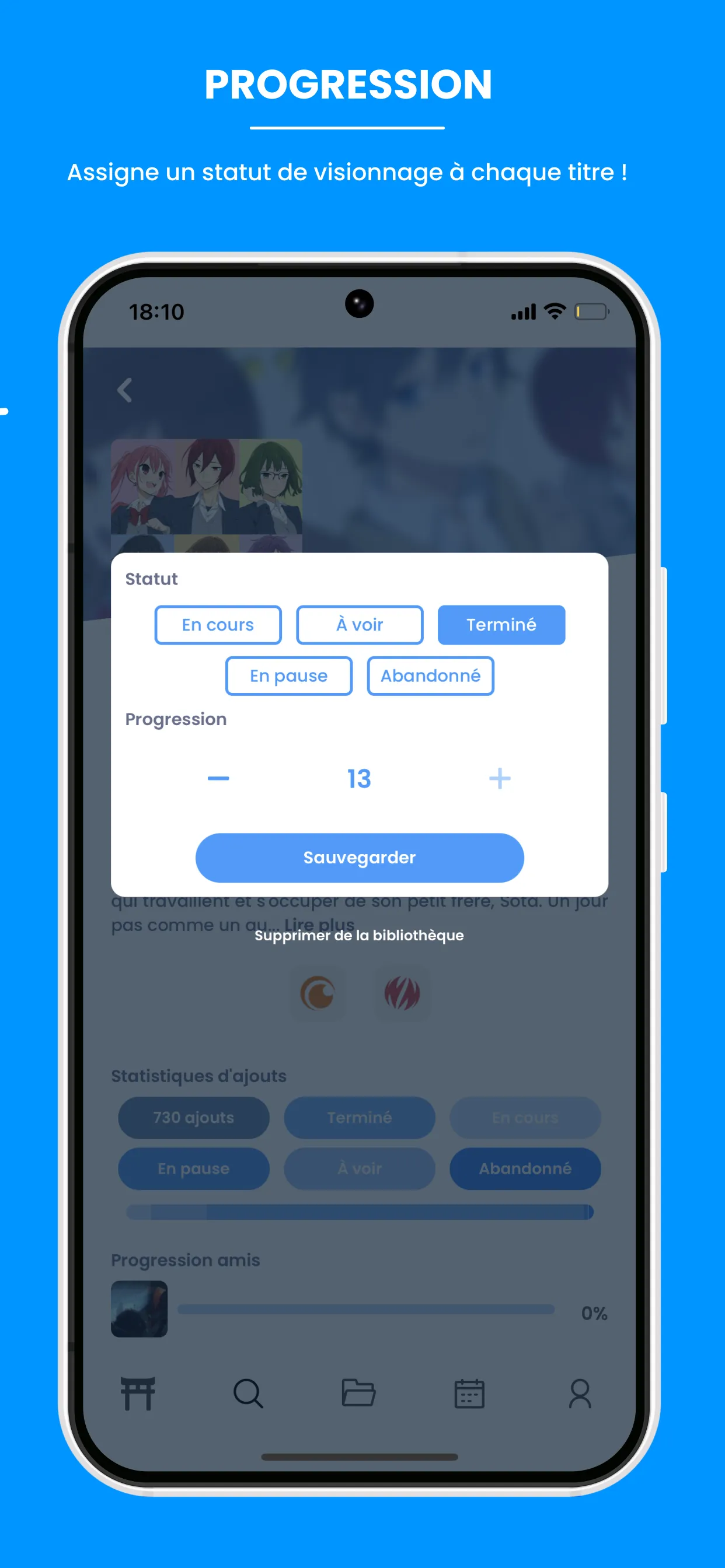 Hyakanime - Gestionnaire Anime | Indus Appstore | Screenshot