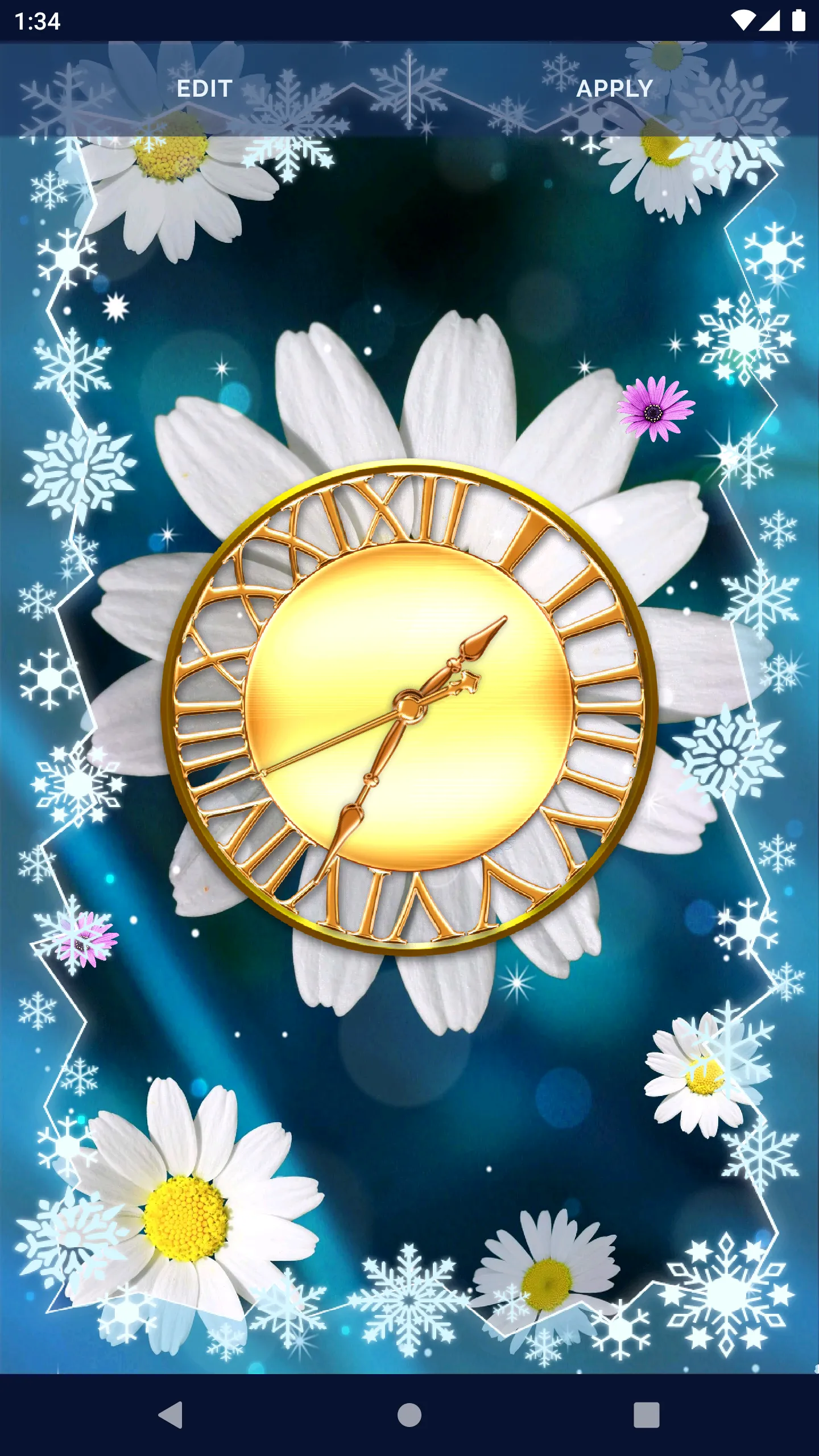 3D Daisy Spring Live Wallpaper | Indus Appstore | Screenshot