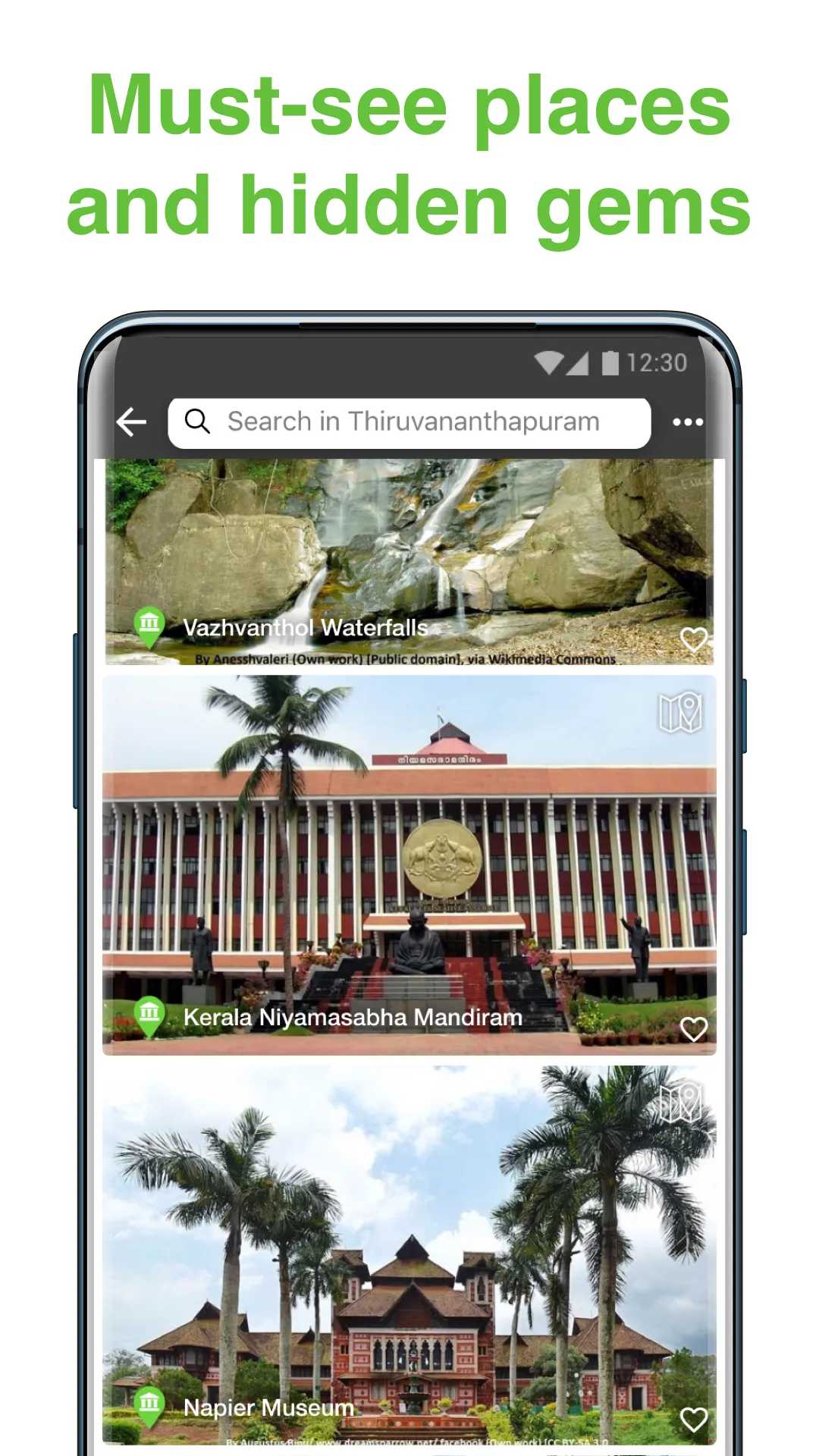 Thiruvananthapuram SmartGuide  | Indus Appstore | Screenshot