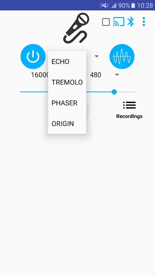 Microphone Pro (No delay) | Indus Appstore | Screenshot