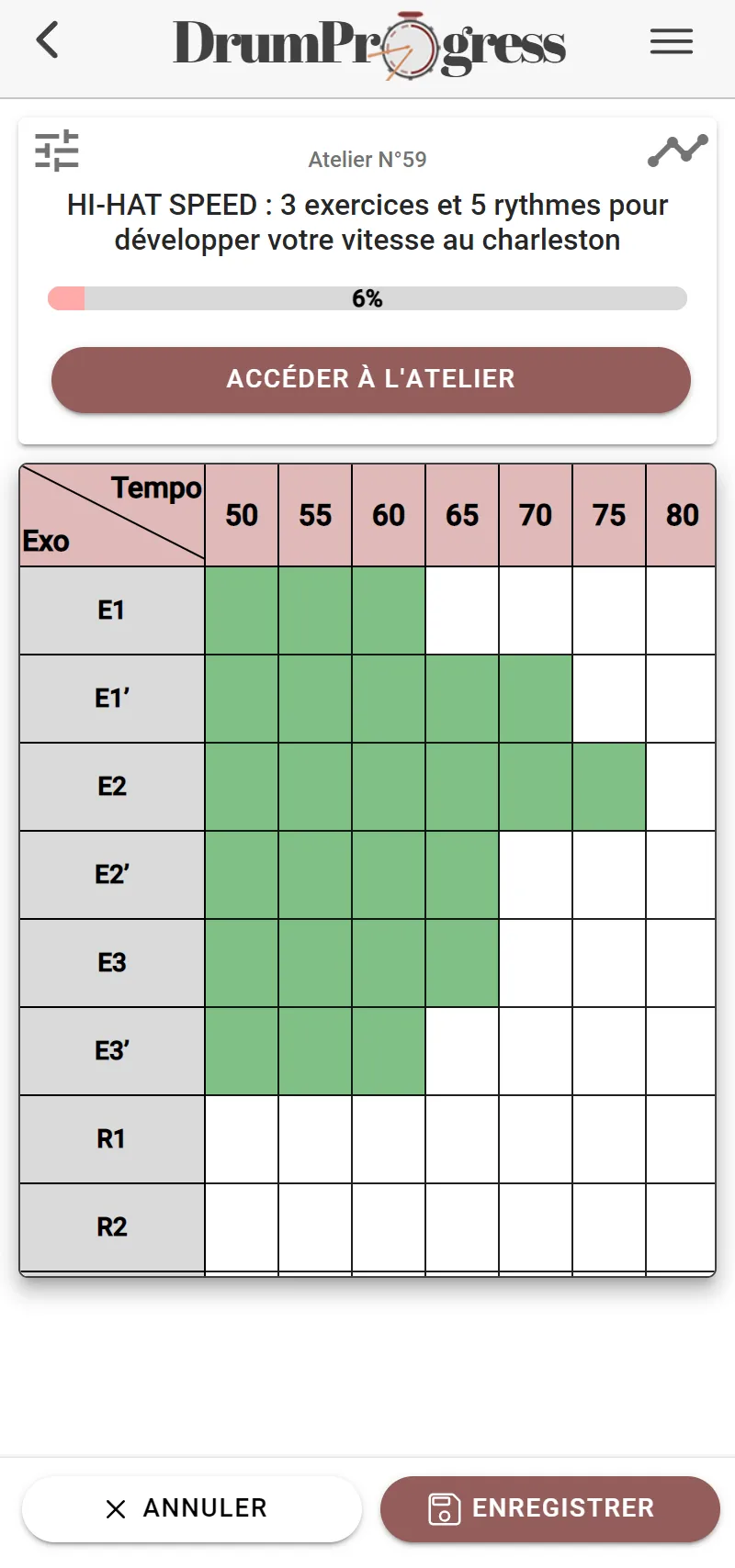 DrumProgress | Indus Appstore | Screenshot