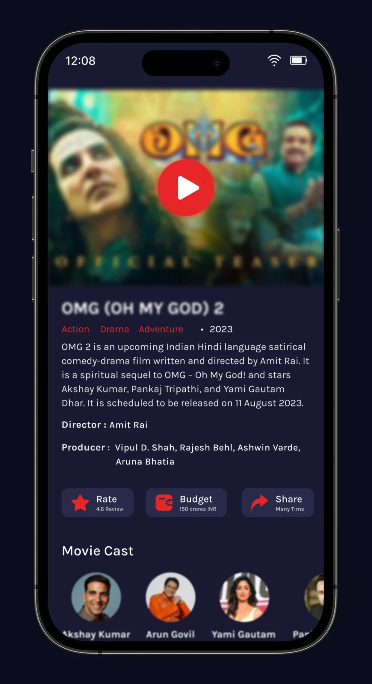 Movieholic - Movie Guide App | Indus Appstore | Screenshot