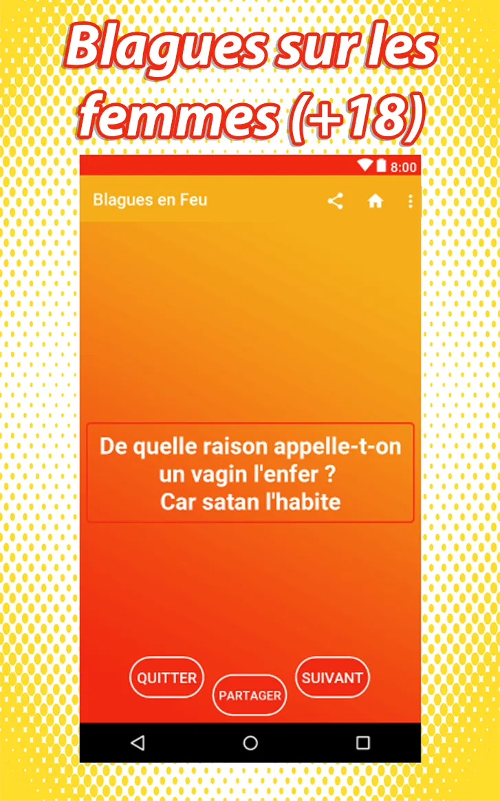 Blagues en Français Courtes | Indus Appstore | Screenshot