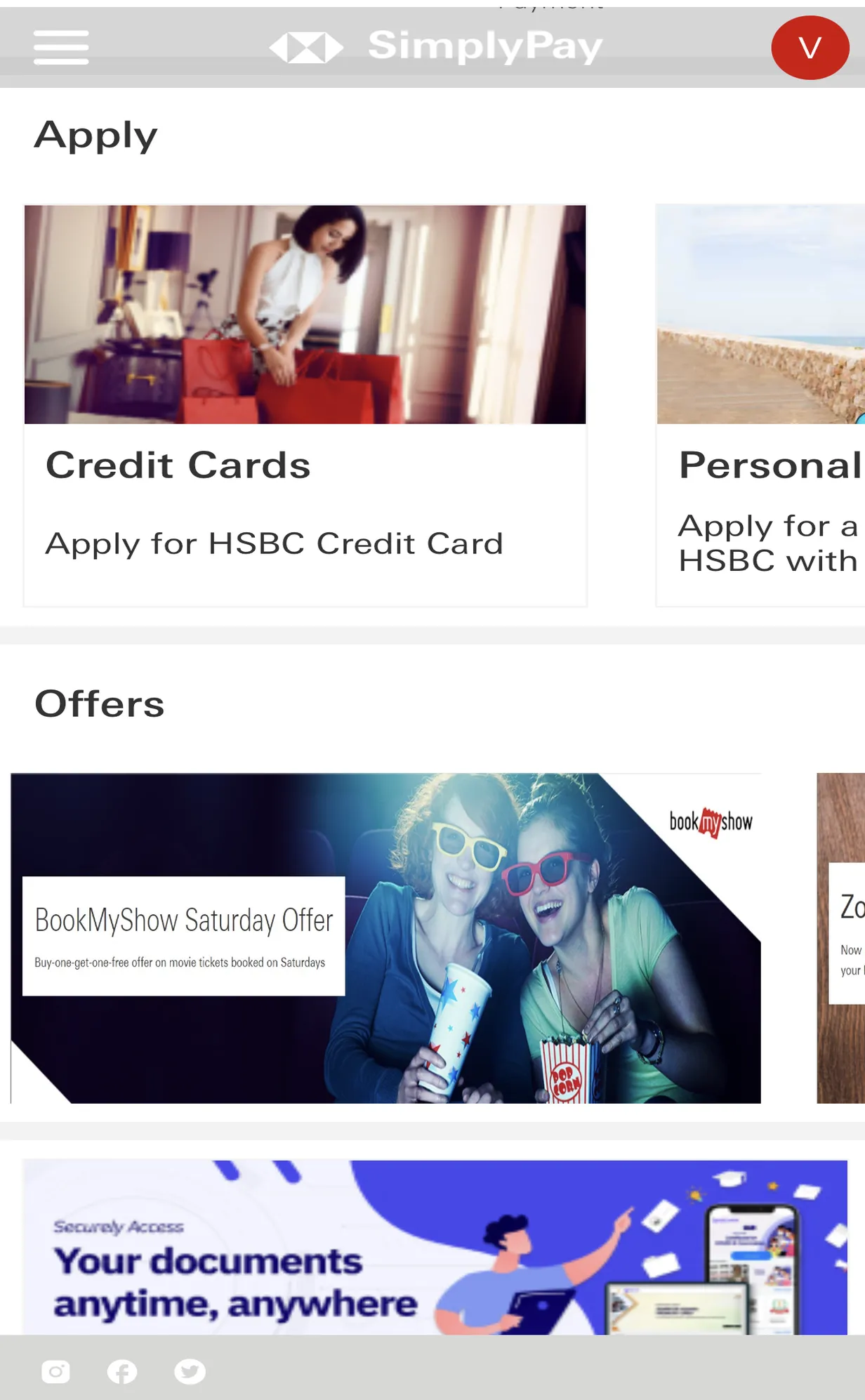 HSBC Simply Pay | Indus Appstore | Screenshot