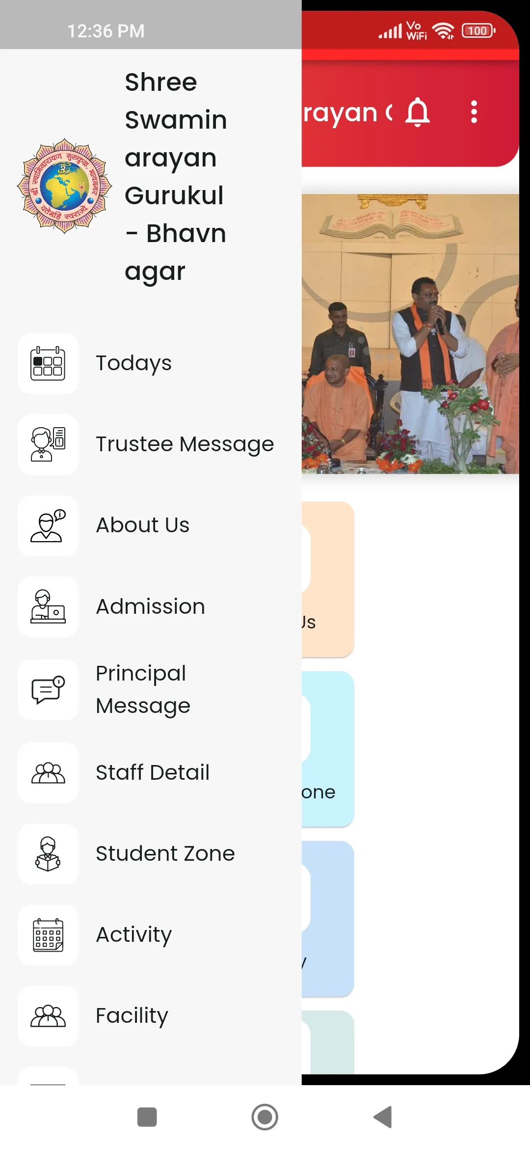 Shree Swaminarayan Gurukul | Indus Appstore | Screenshot