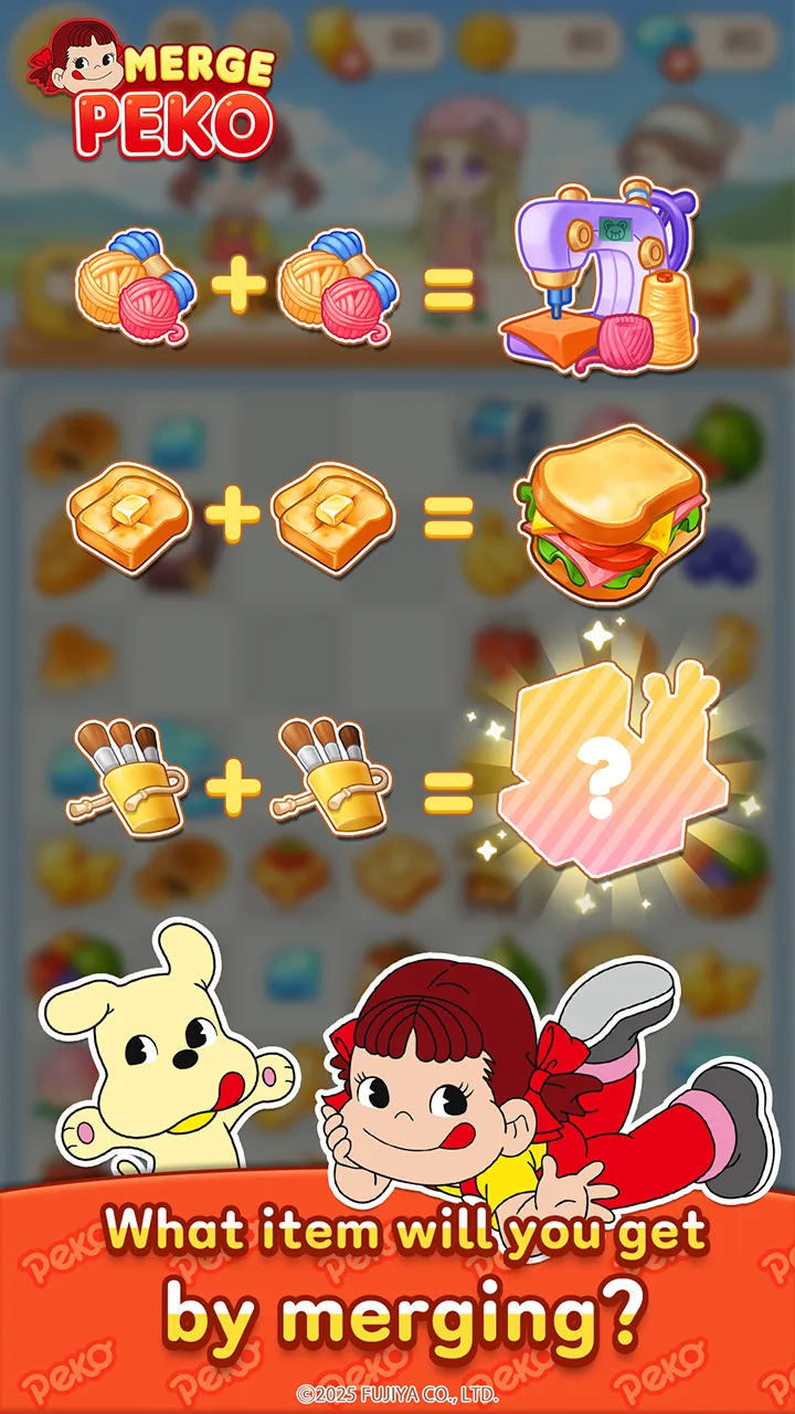 Merge Peko : Sweets World | Indus Appstore | Screenshot