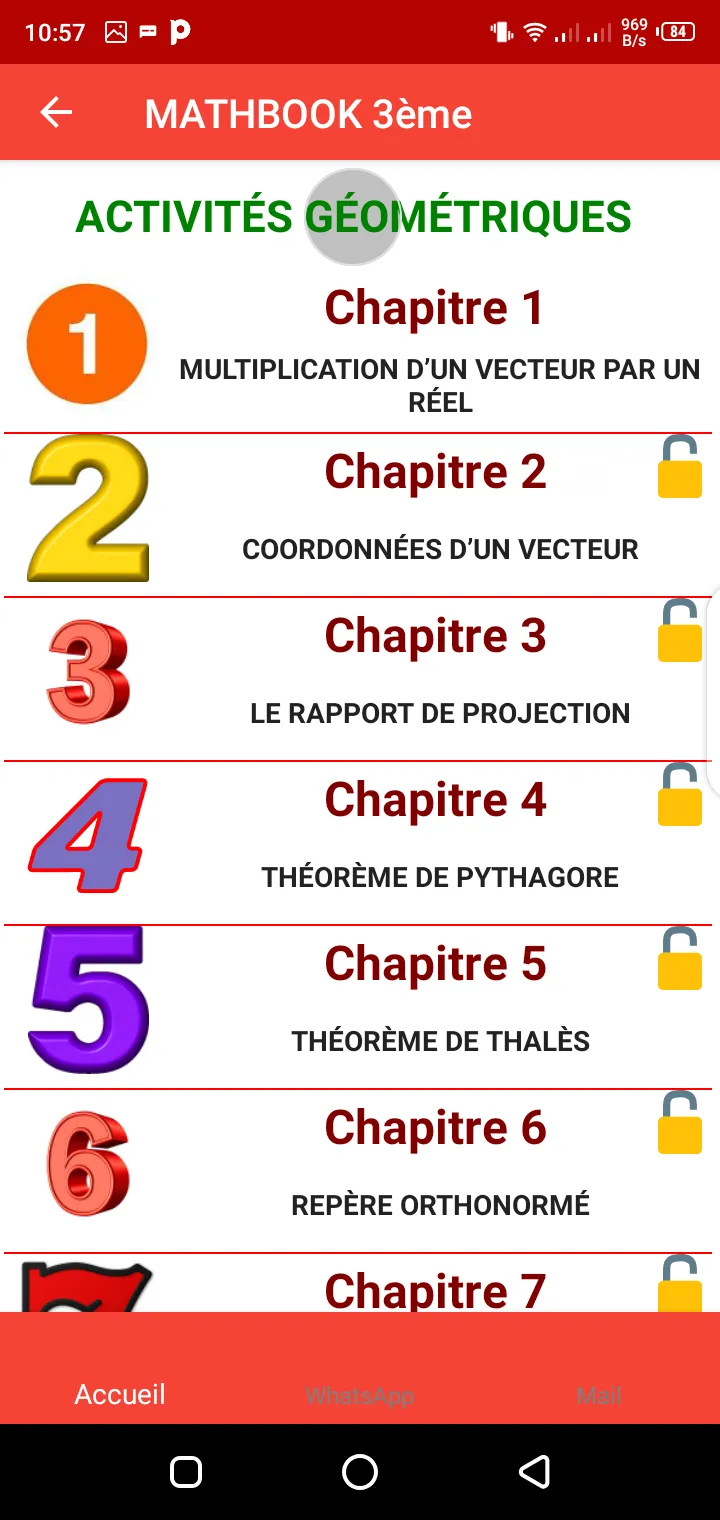 MATH BOOK 3ème | Indus Appstore | Screenshot