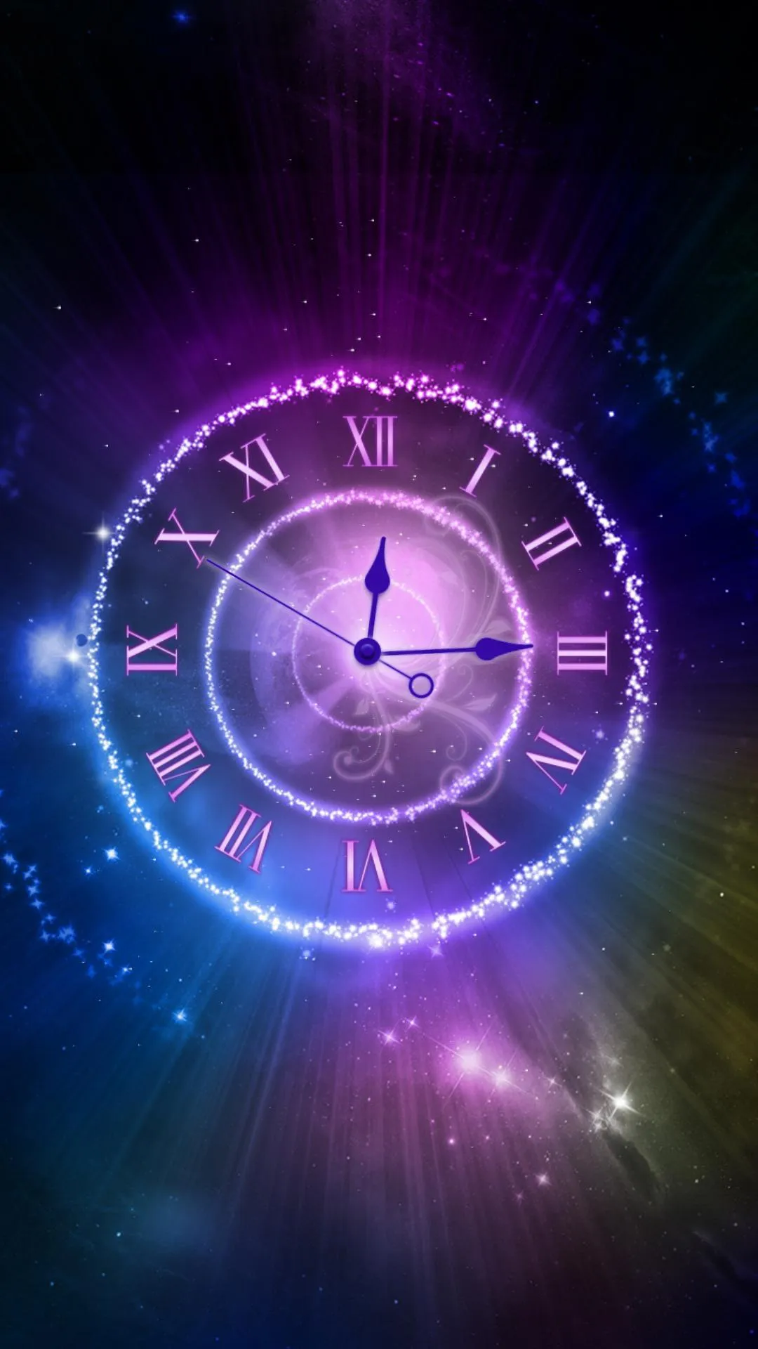 Shining Clock Live Wallpaper | Indus Appstore | Screenshot