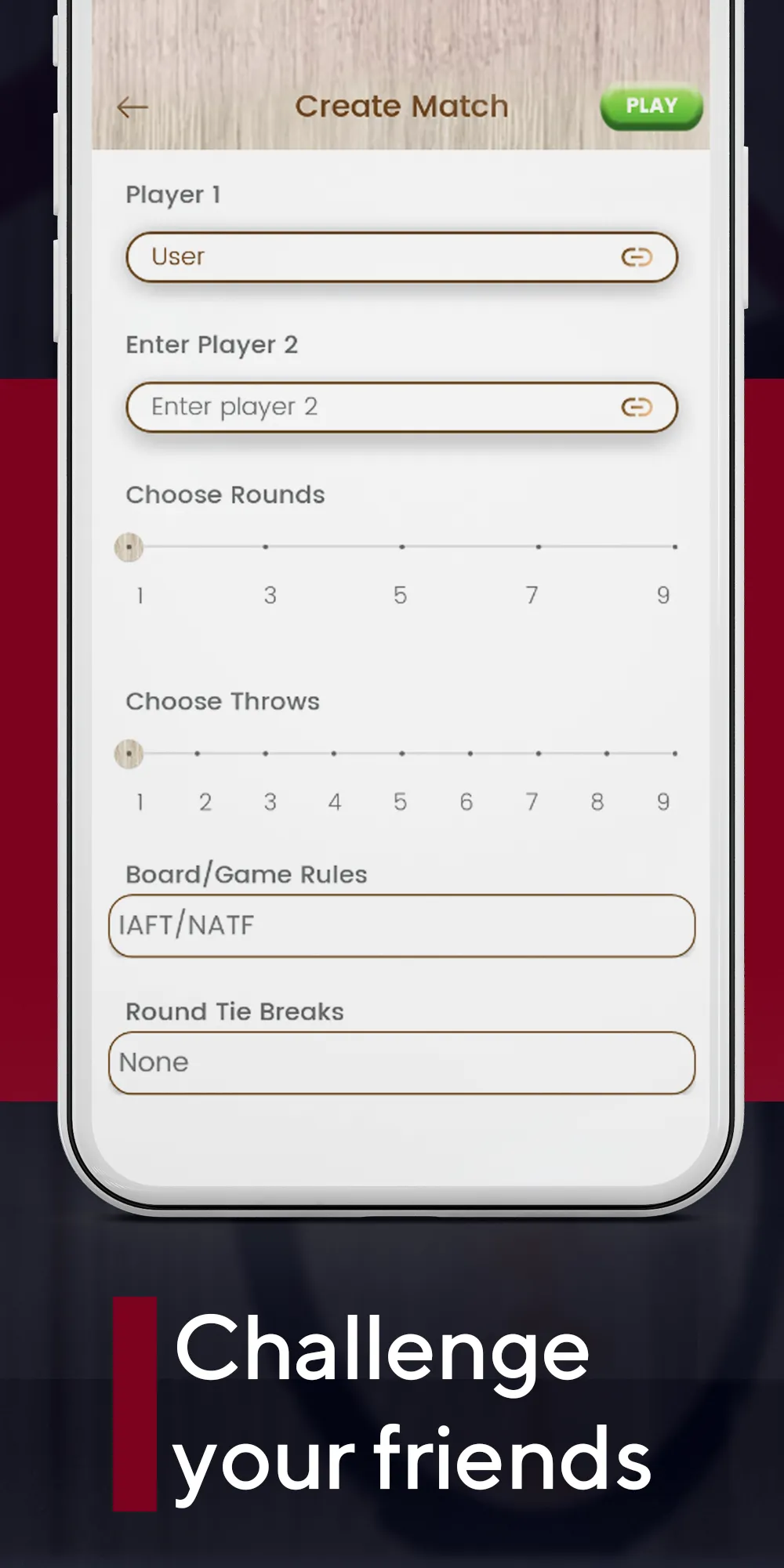 Axe Throwing Scoreboard | Indus Appstore | Screenshot