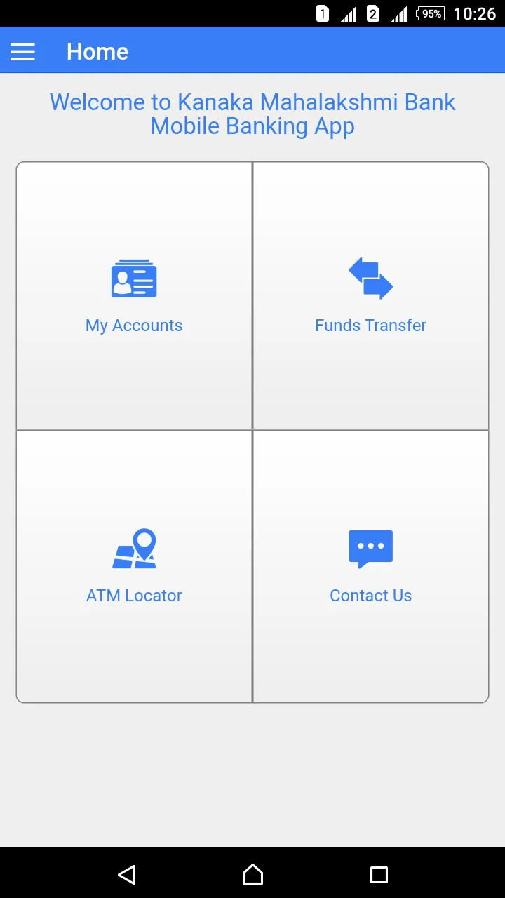 KANAKA MAHALAKSHMI BANK MOBILE | Indus Appstore | Screenshot