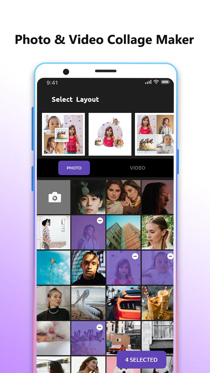 Video Collage Maker | Indus Appstore | Screenshot