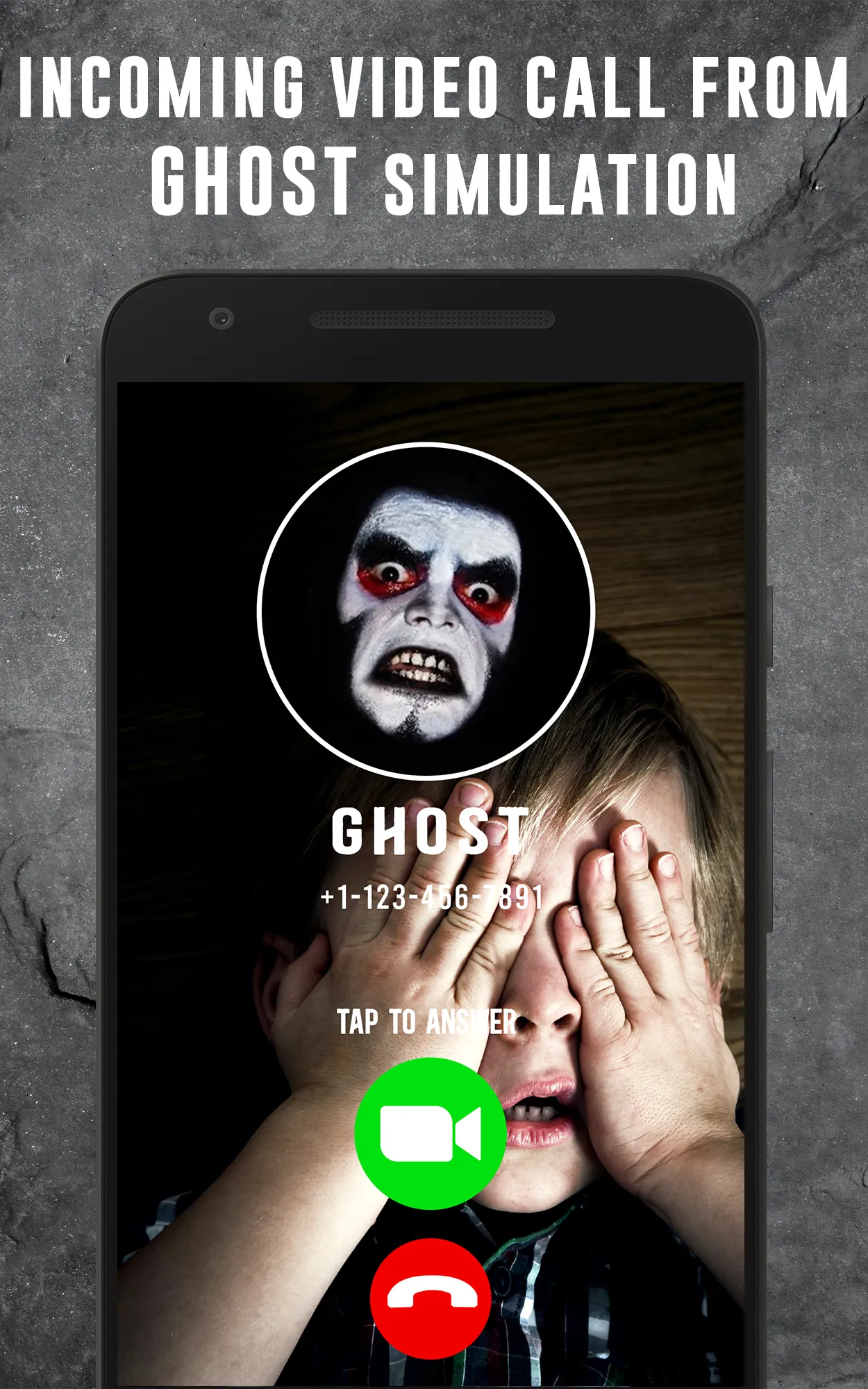 Scary Ghost Fake Video Call | Indus Appstore | Screenshot