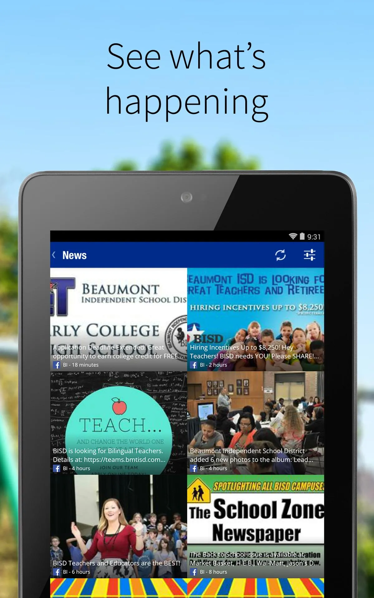 Beaumont ISD | Indus Appstore | Screenshot