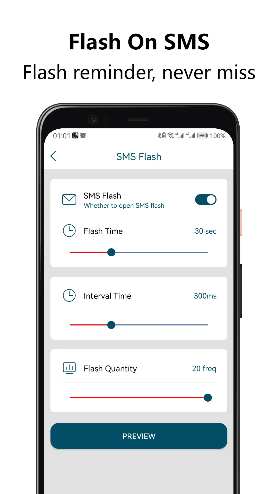 Flash Alerts on Call - SMS來電閃光 | Indus Appstore | Screenshot