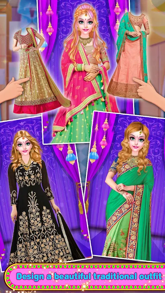 Indian Bride Wedding Makeover | Indus Appstore | Screenshot