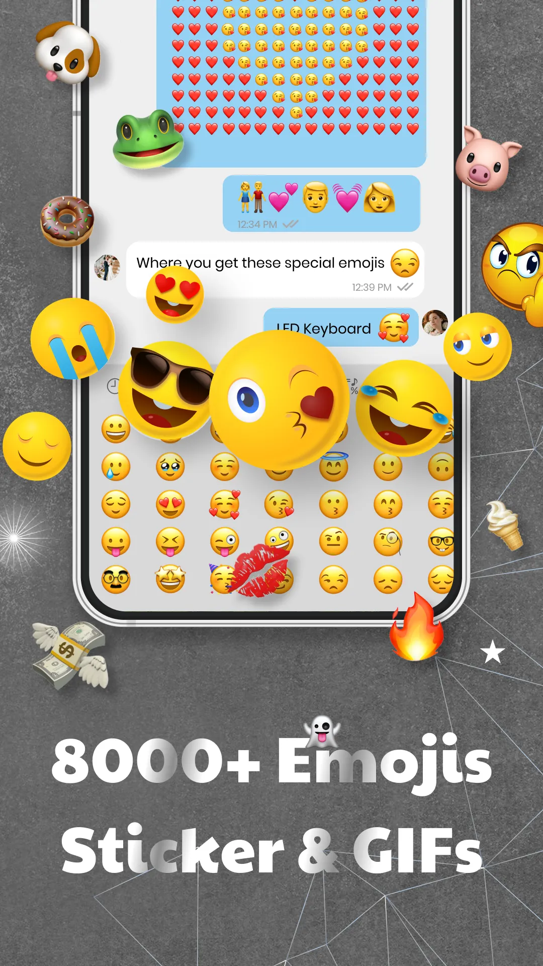 LED Keyboard: Colorful Backlit | Indus Appstore | Screenshot