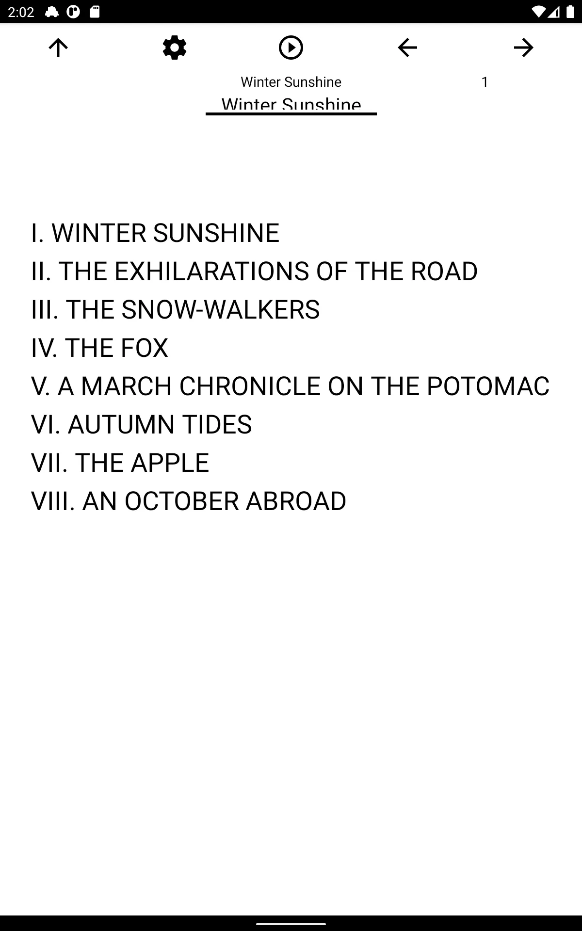 Book, Winter Sunshine | Indus Appstore | Screenshot