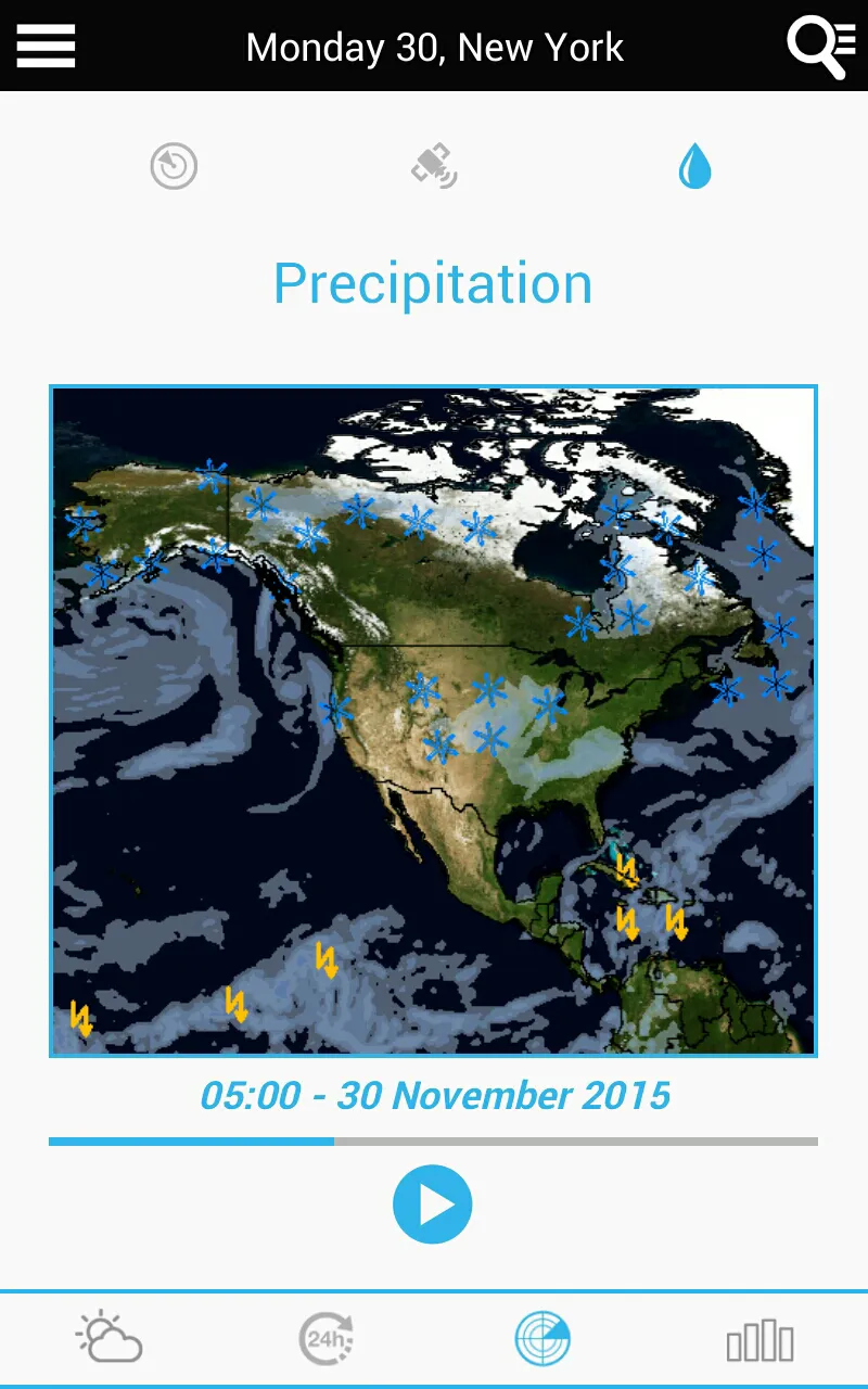 USA Weather forecast | Indus Appstore | Screenshot