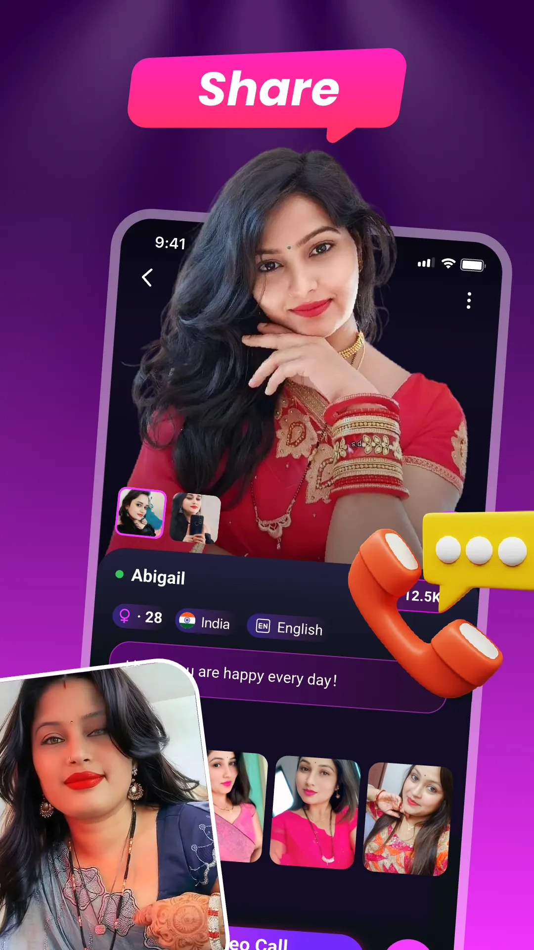 Jomi Lite—Video Calls&Friends | Indus Appstore | Screenshot