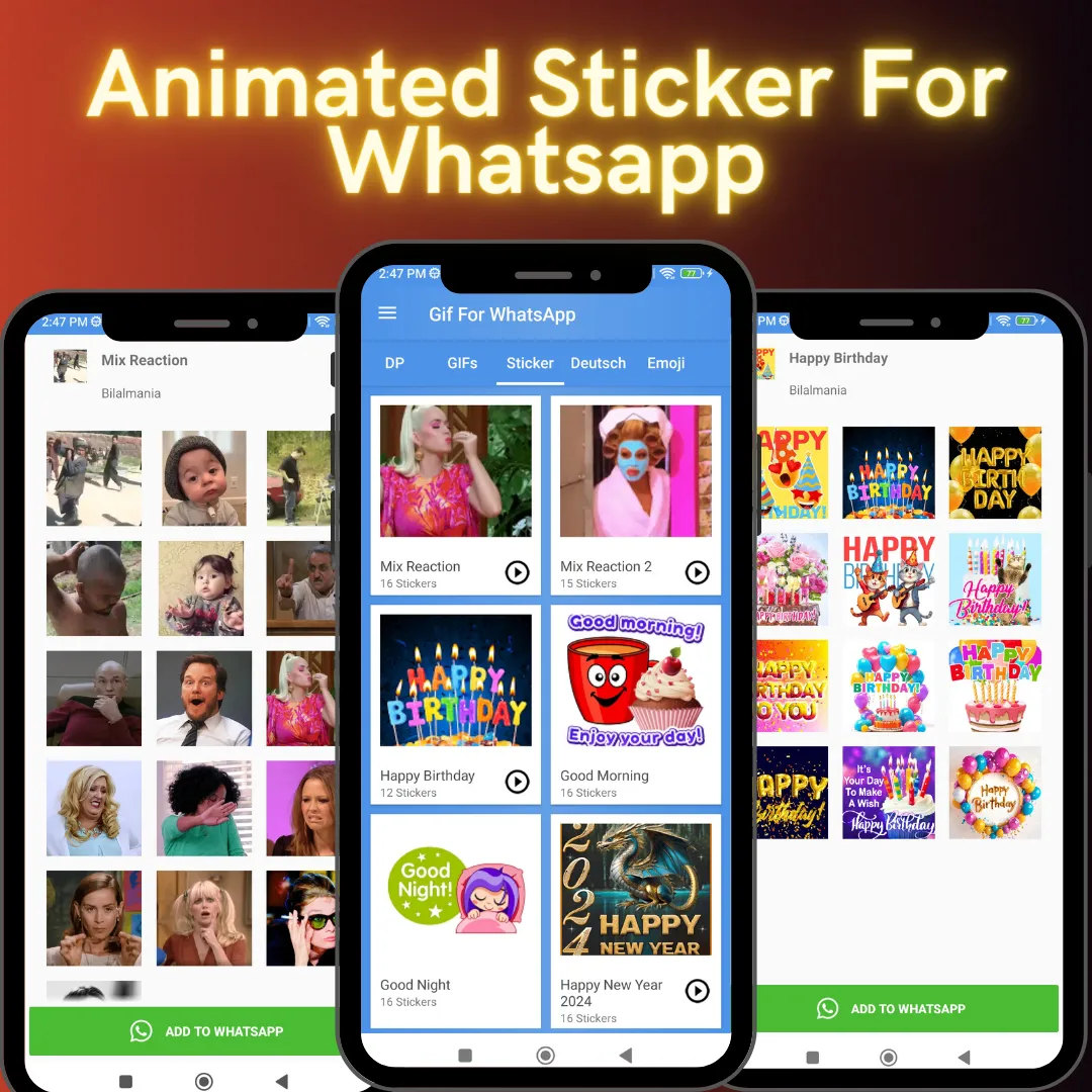 Gif Stickers For Whatsapp | Indus Appstore | Screenshot