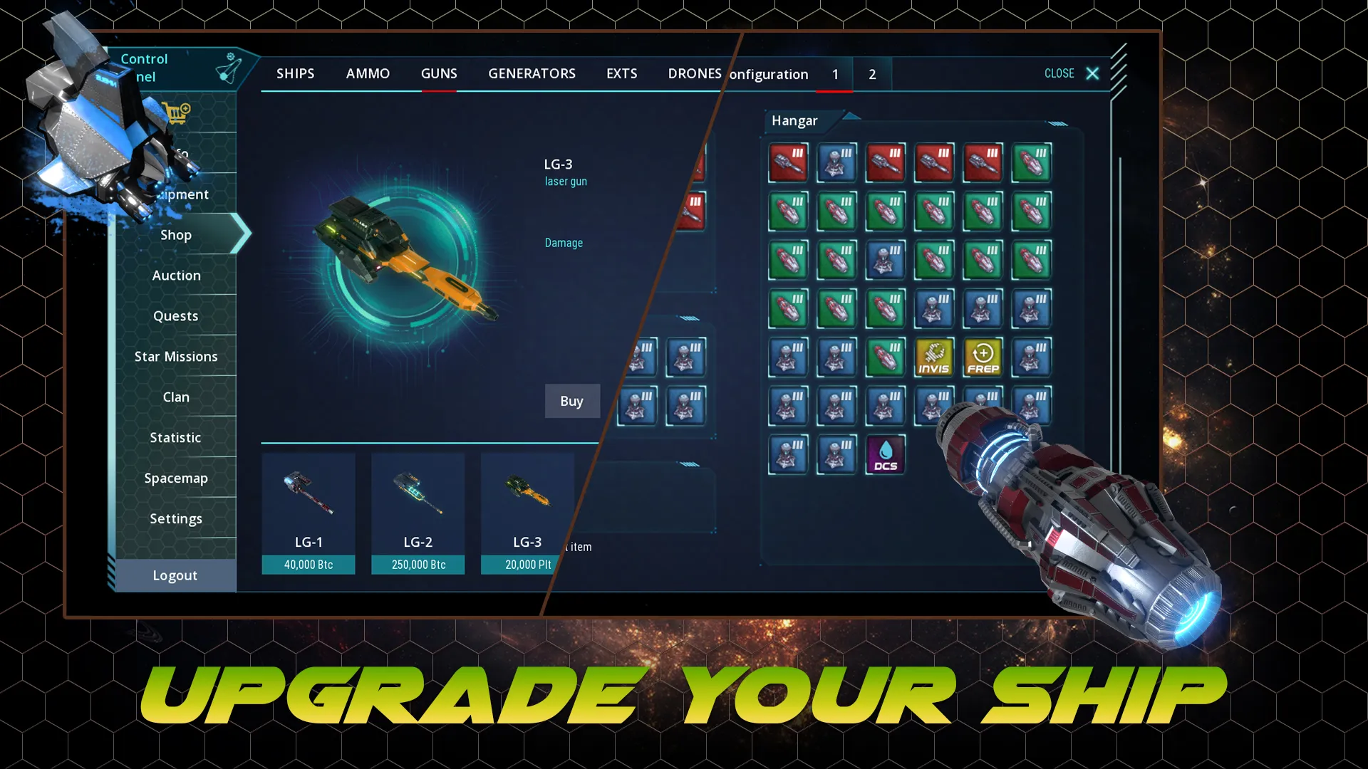 WarUniverse: Cosmos Online | Indus Appstore | Screenshot