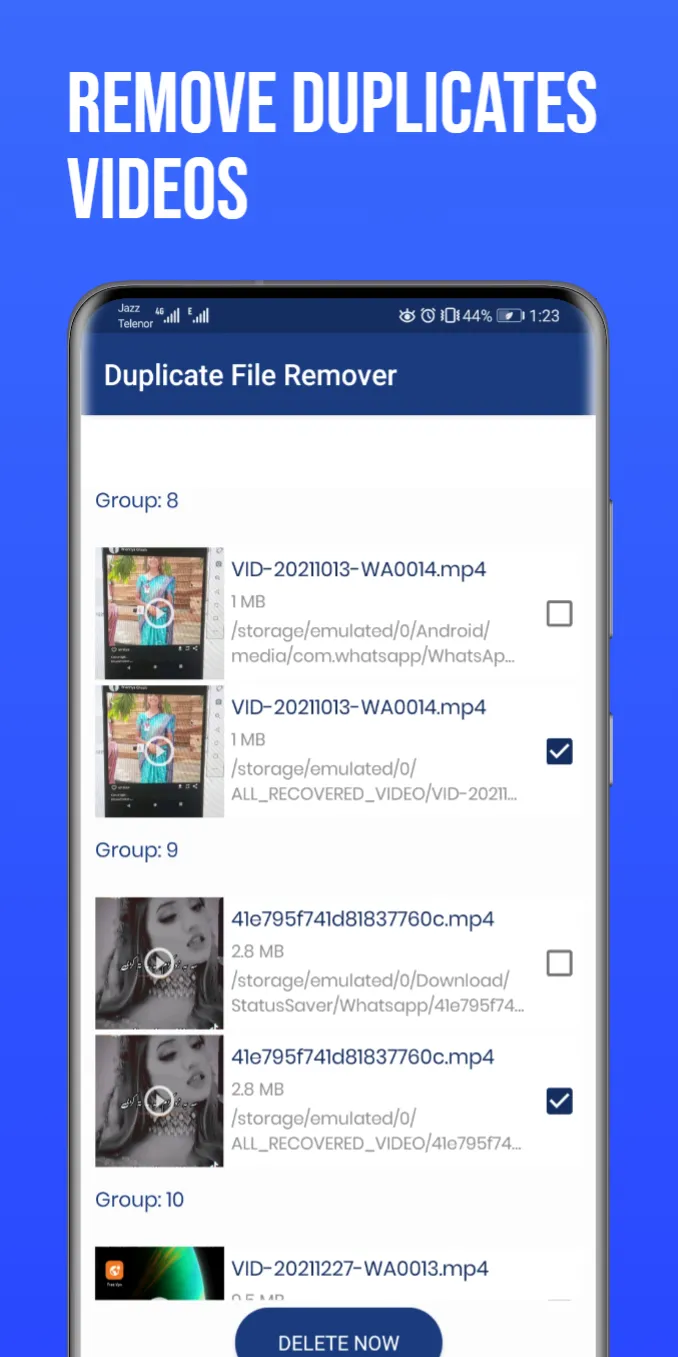 Duplicate File Remover | Indus Appstore | Screenshot