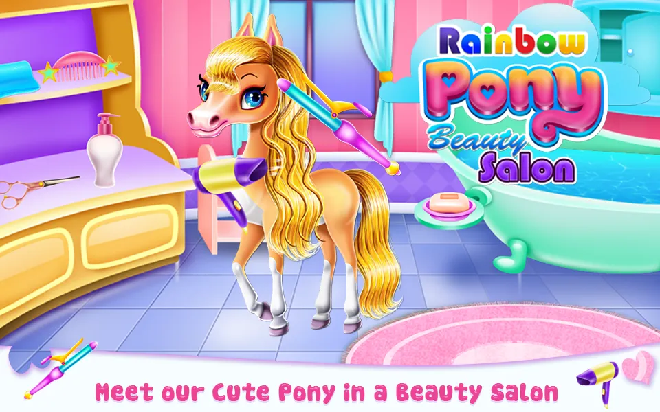 Rainbow Pony Beauty Salon | Indus Appstore | Screenshot