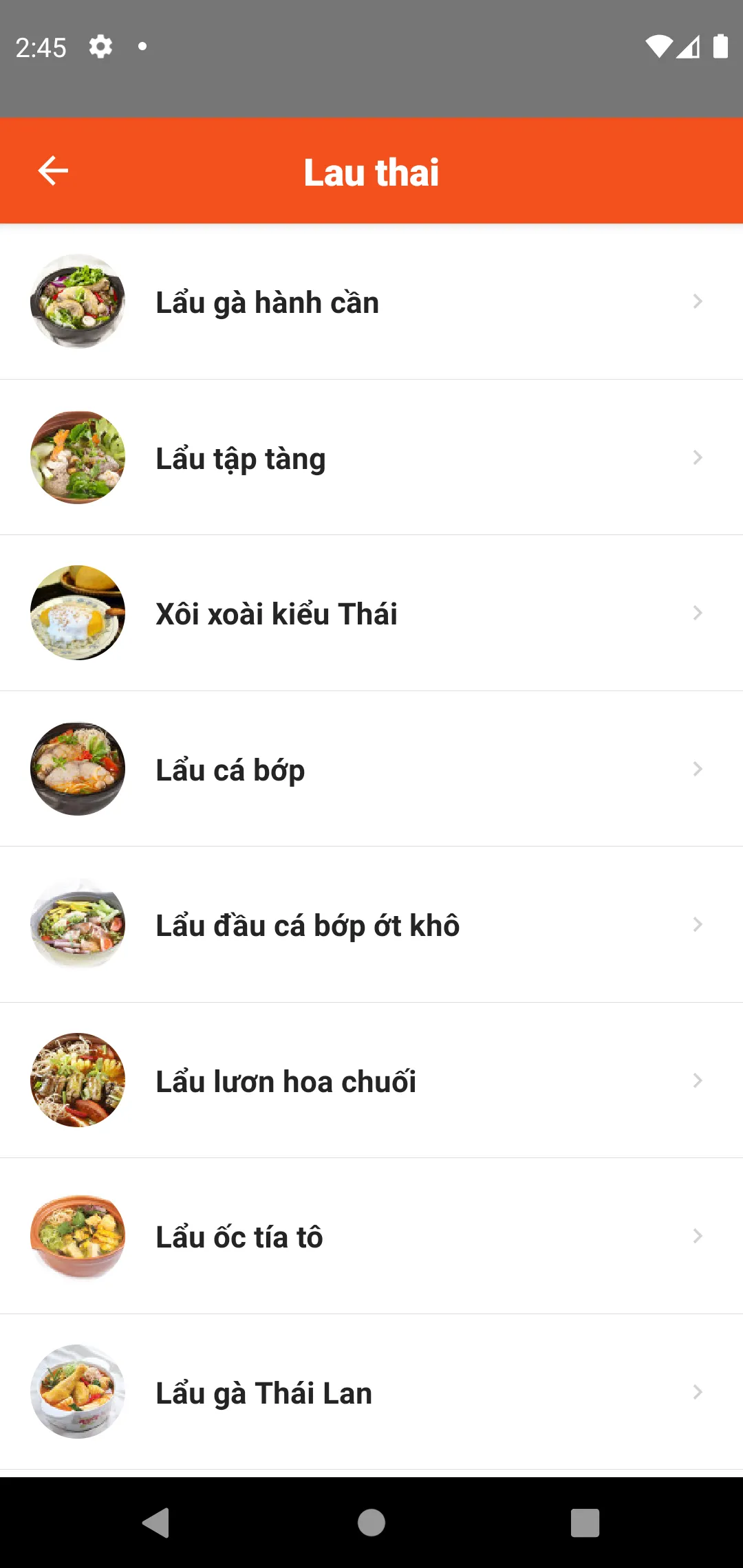 365 món ăn ngon mỗi ngày | Indus Appstore | Screenshot