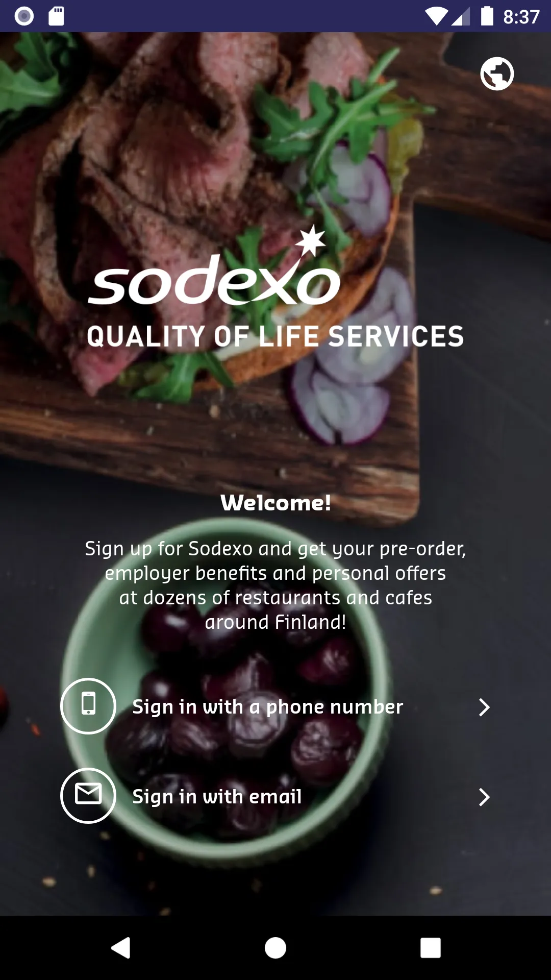 MySodexo | Indus Appstore | Screenshot