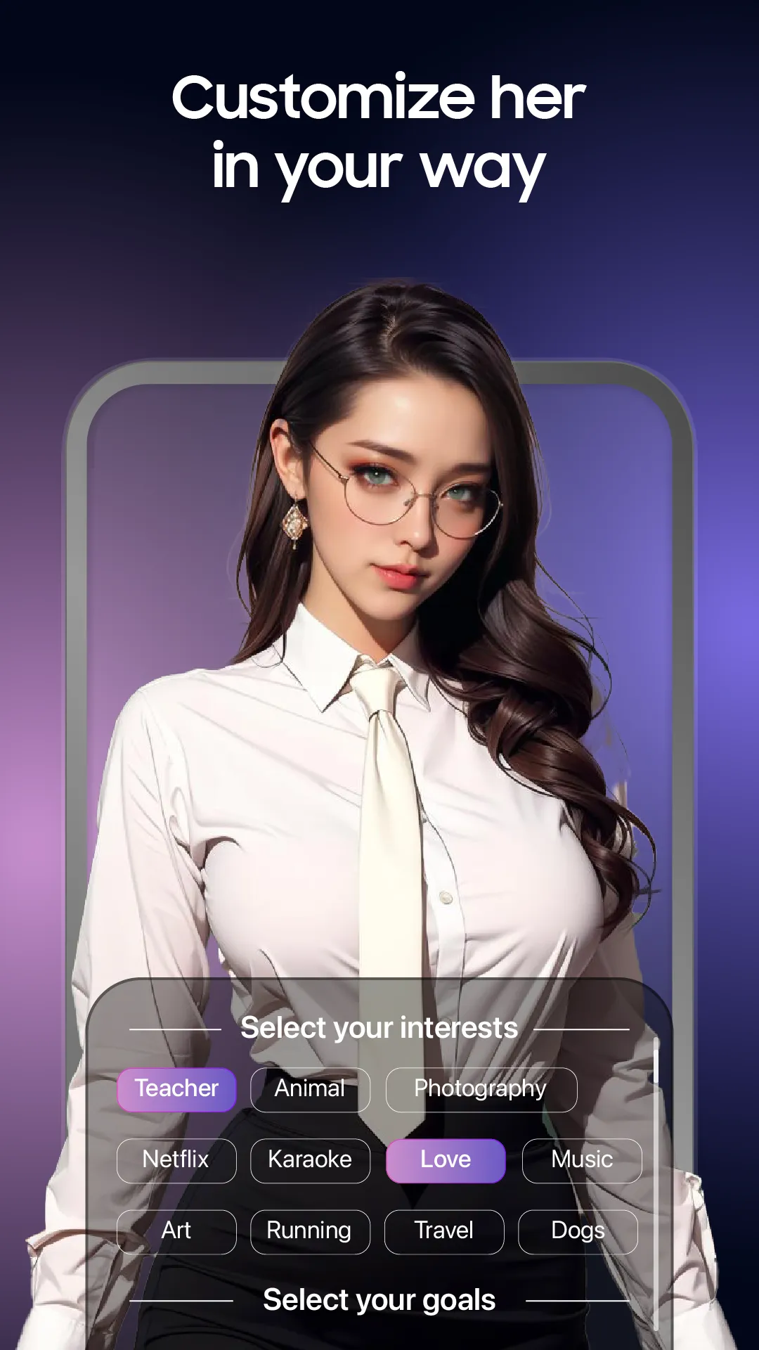 AIGirl: AI Girlfriend, AI Chat | Indus Appstore | Screenshot