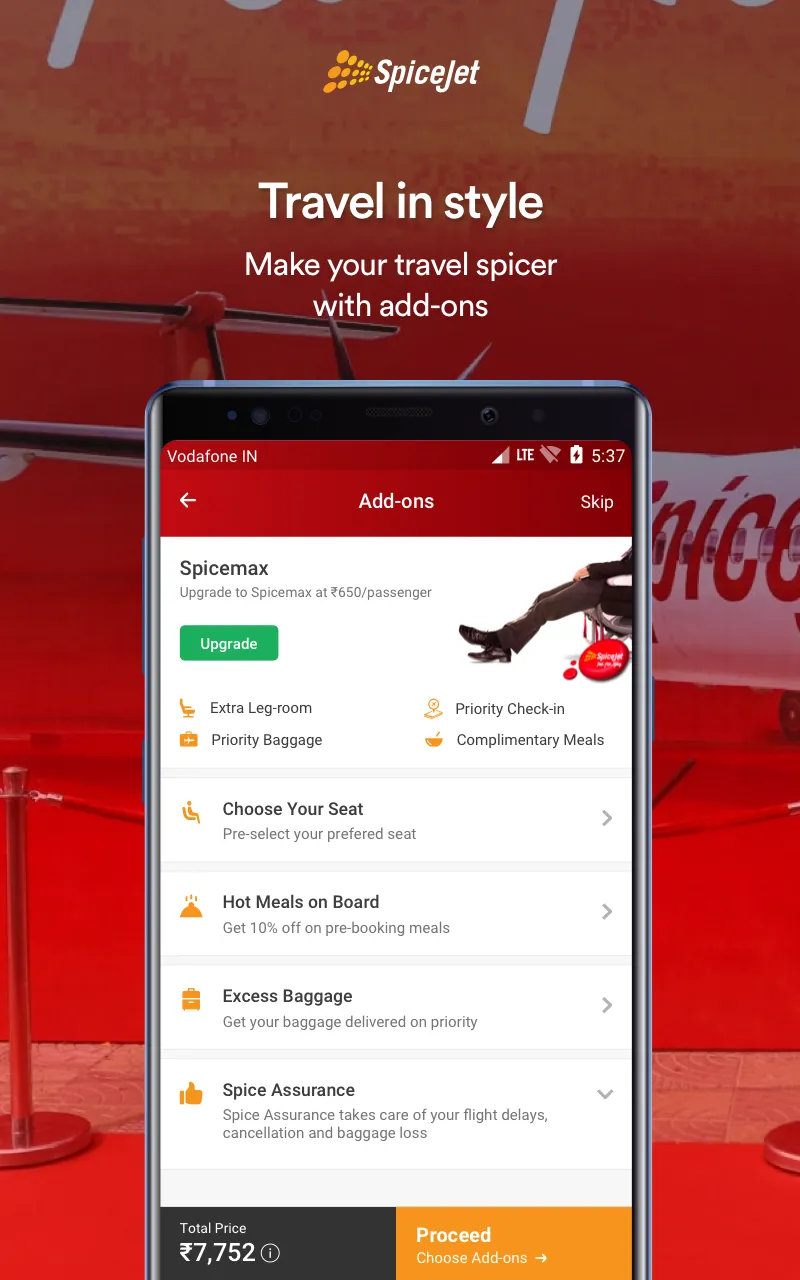 SpiceJet | Indus Appstore | Screenshot