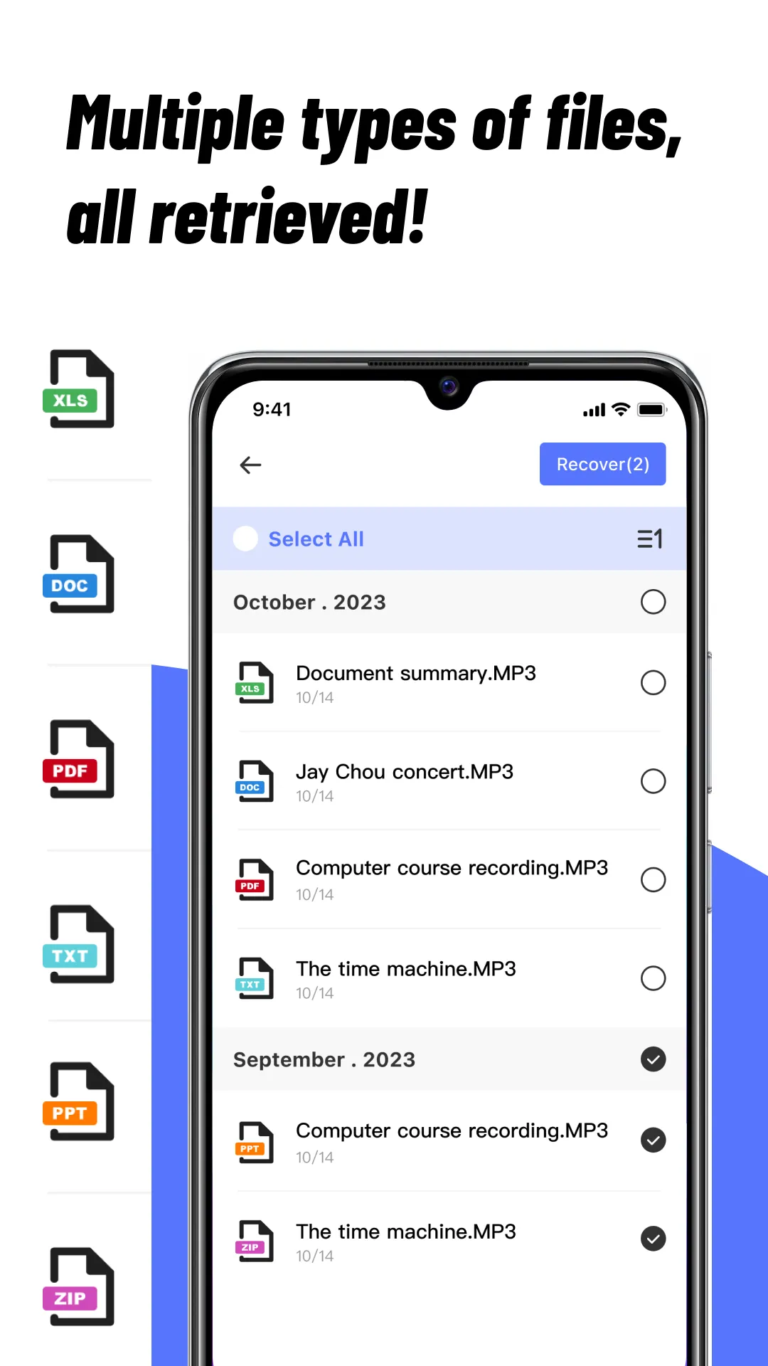 Ml FileRecovery Photo Recover | Indus Appstore | Screenshot